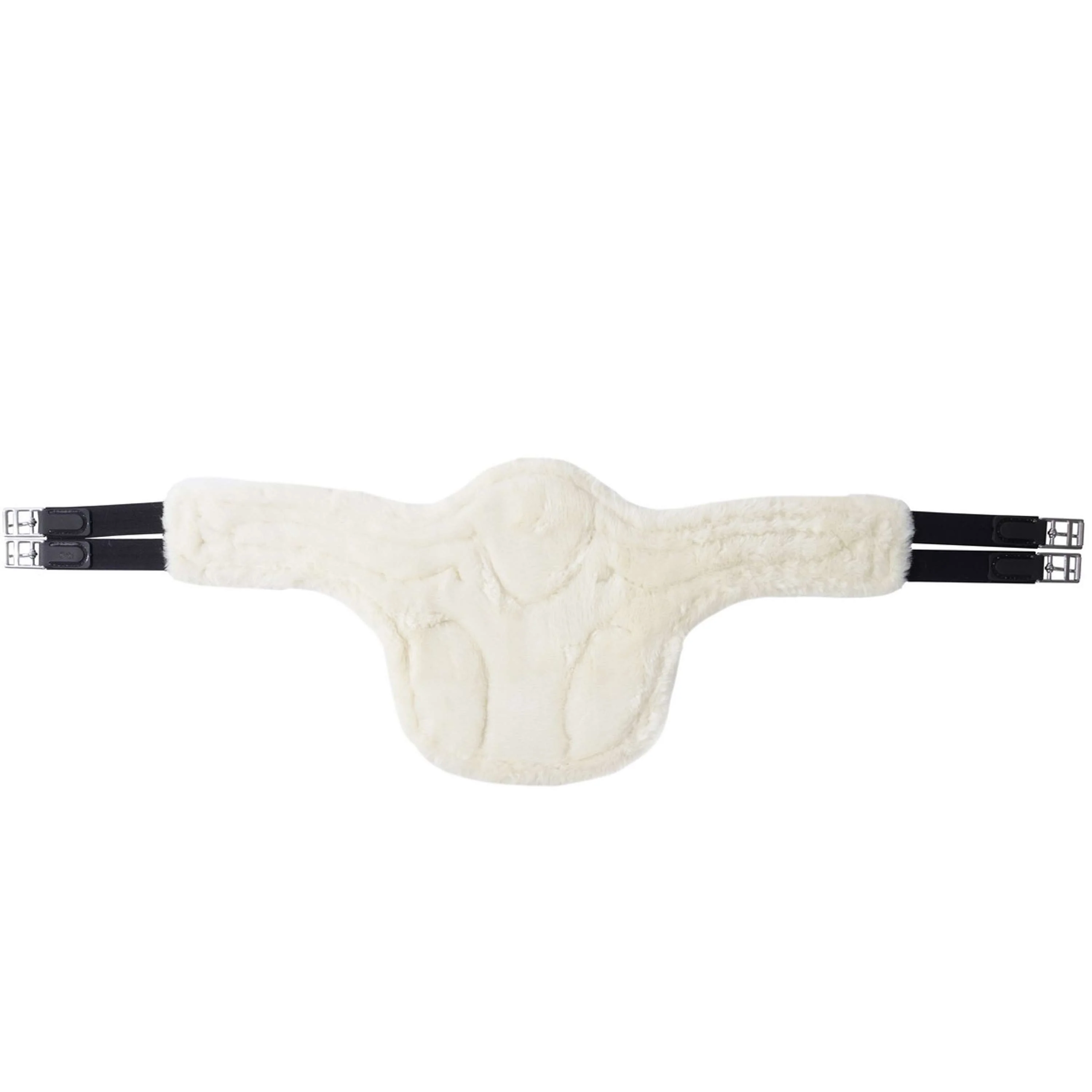 eQuick Sattelgurt ES Jumping Stud Fluffy Schwarz - Image 2