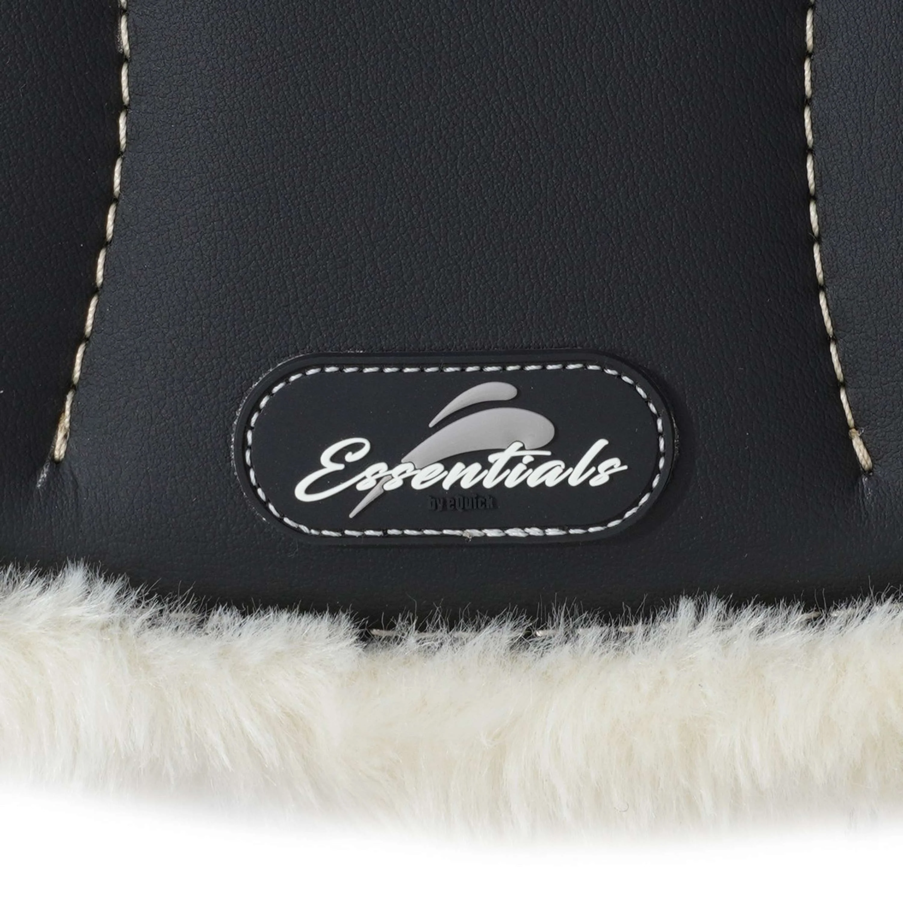 eQuick Sattelgurt ES Jumping Stud Fluffy Schwarz - Image 4