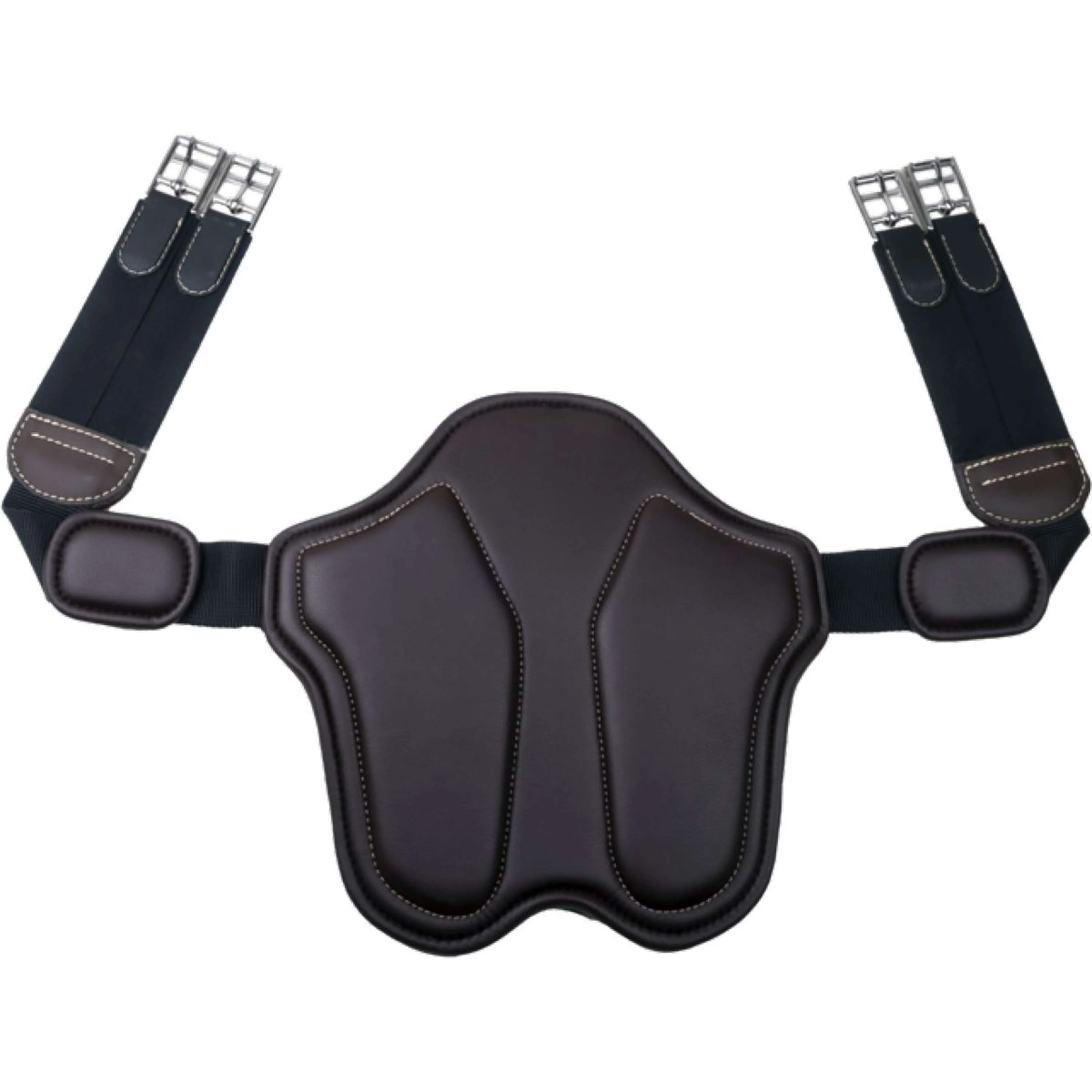 eQuick Spring Sattelgurt Skyride Braun - Image 2