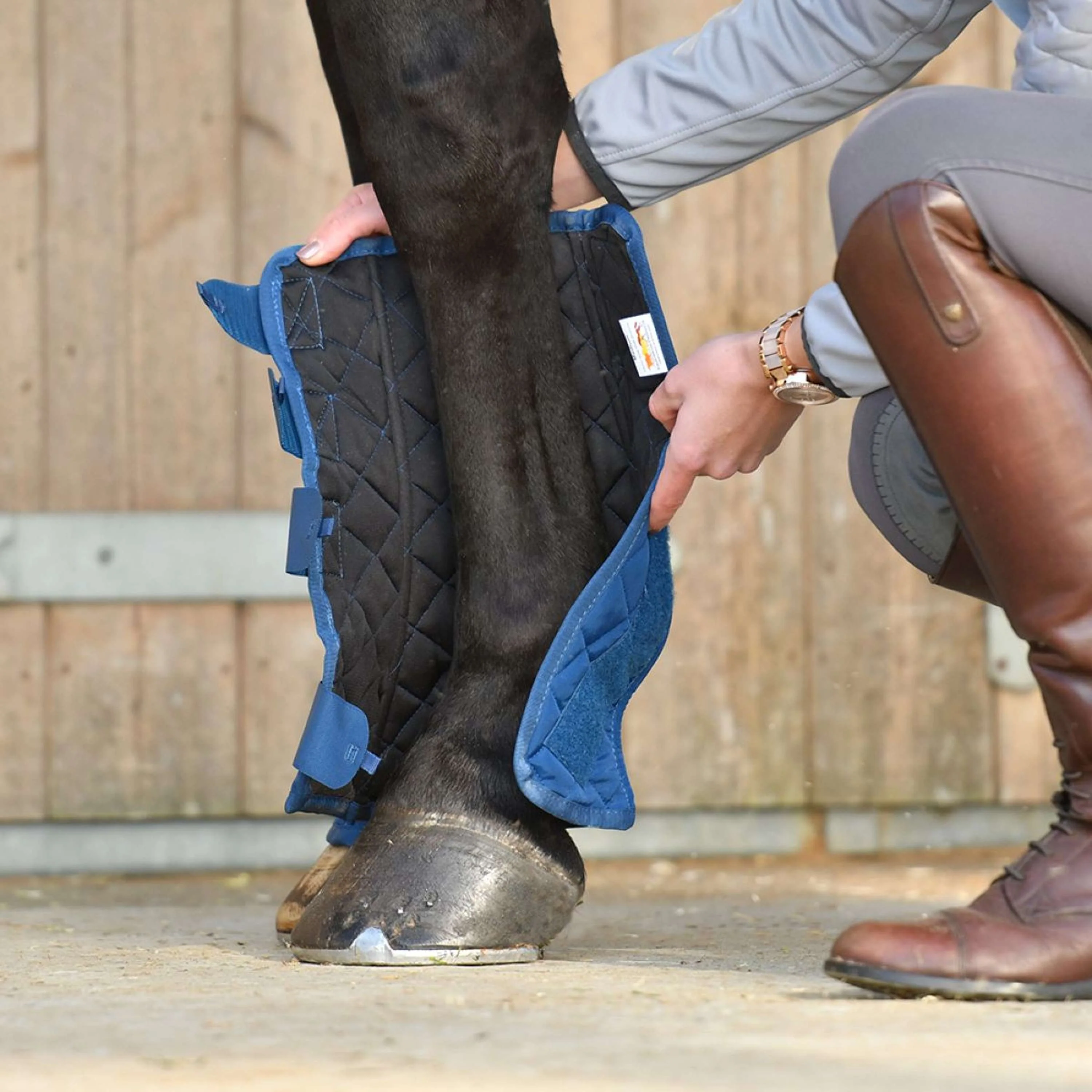 Equilibrium Gamaschen Equi-Chaps Stable Navy - Image 6