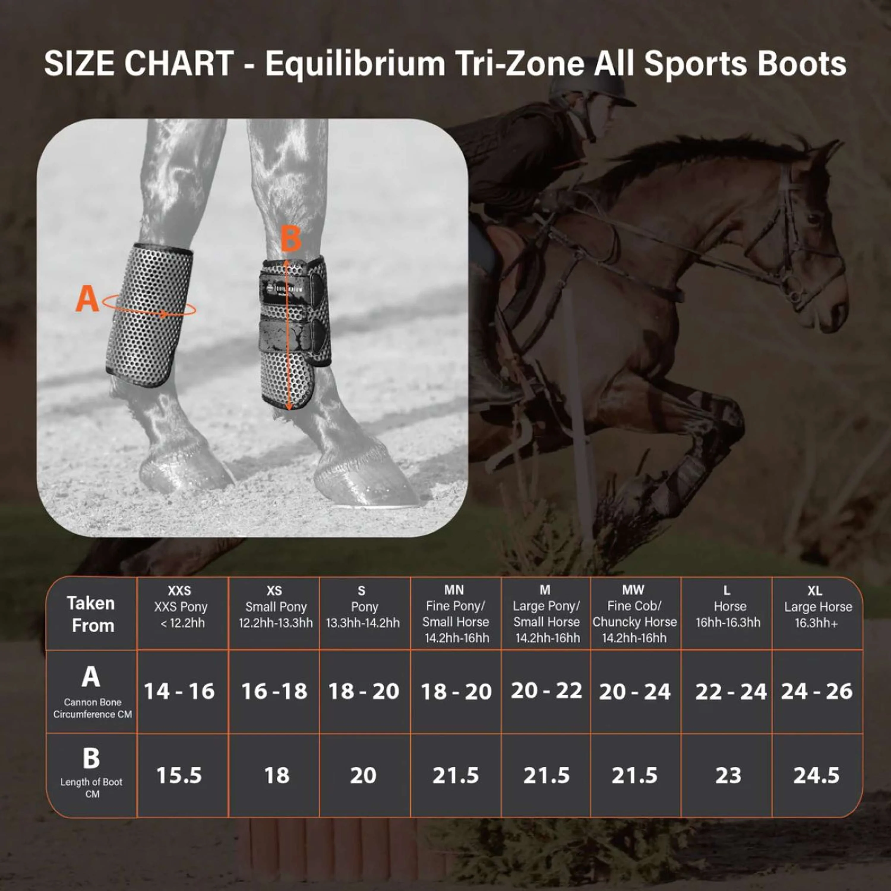 Equilibrium Gamaschen Tri-Zone All Sports Schwarz - Image 6