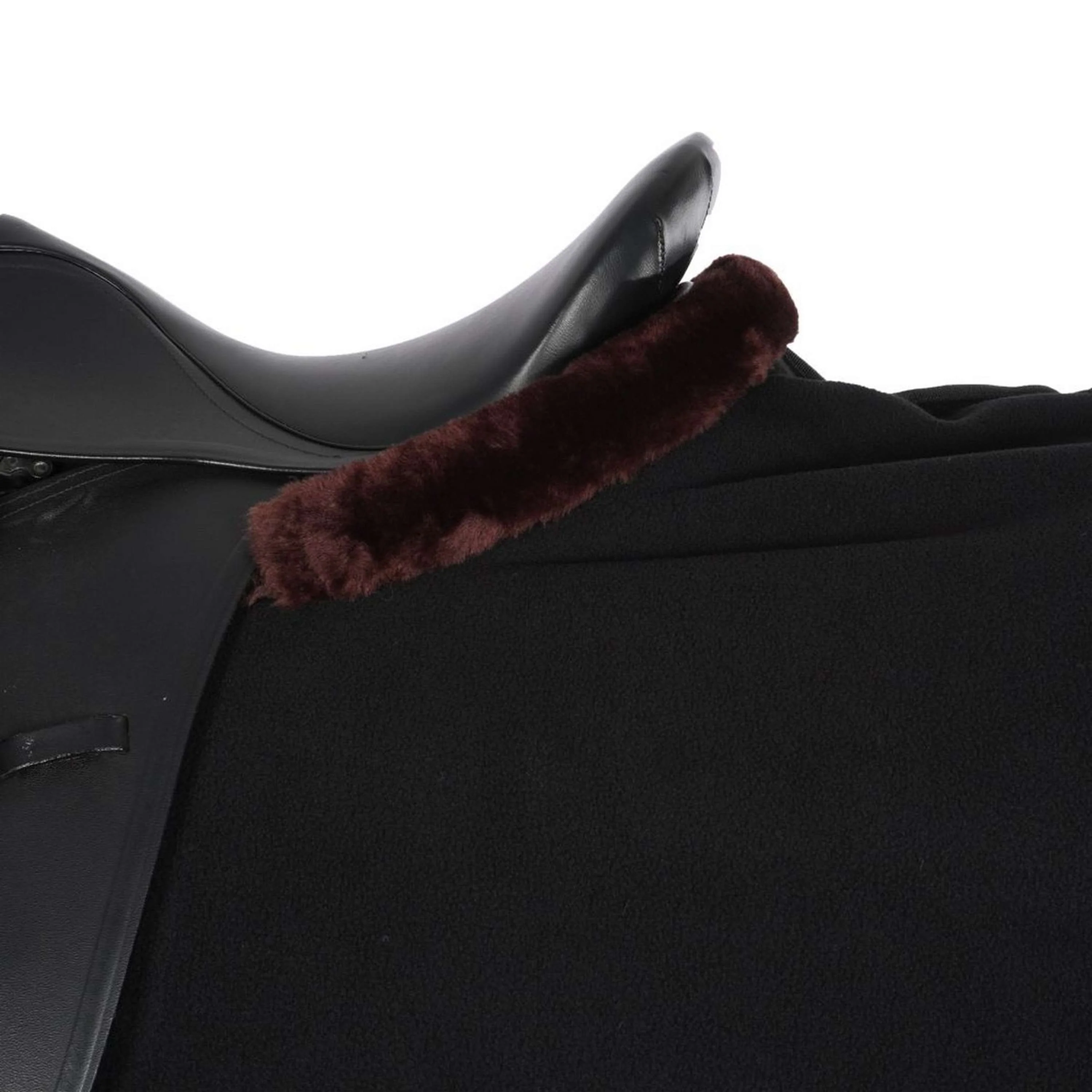 EQUITHÈME Ausreitdecke Teddy Fleece Schwarz - Image 3