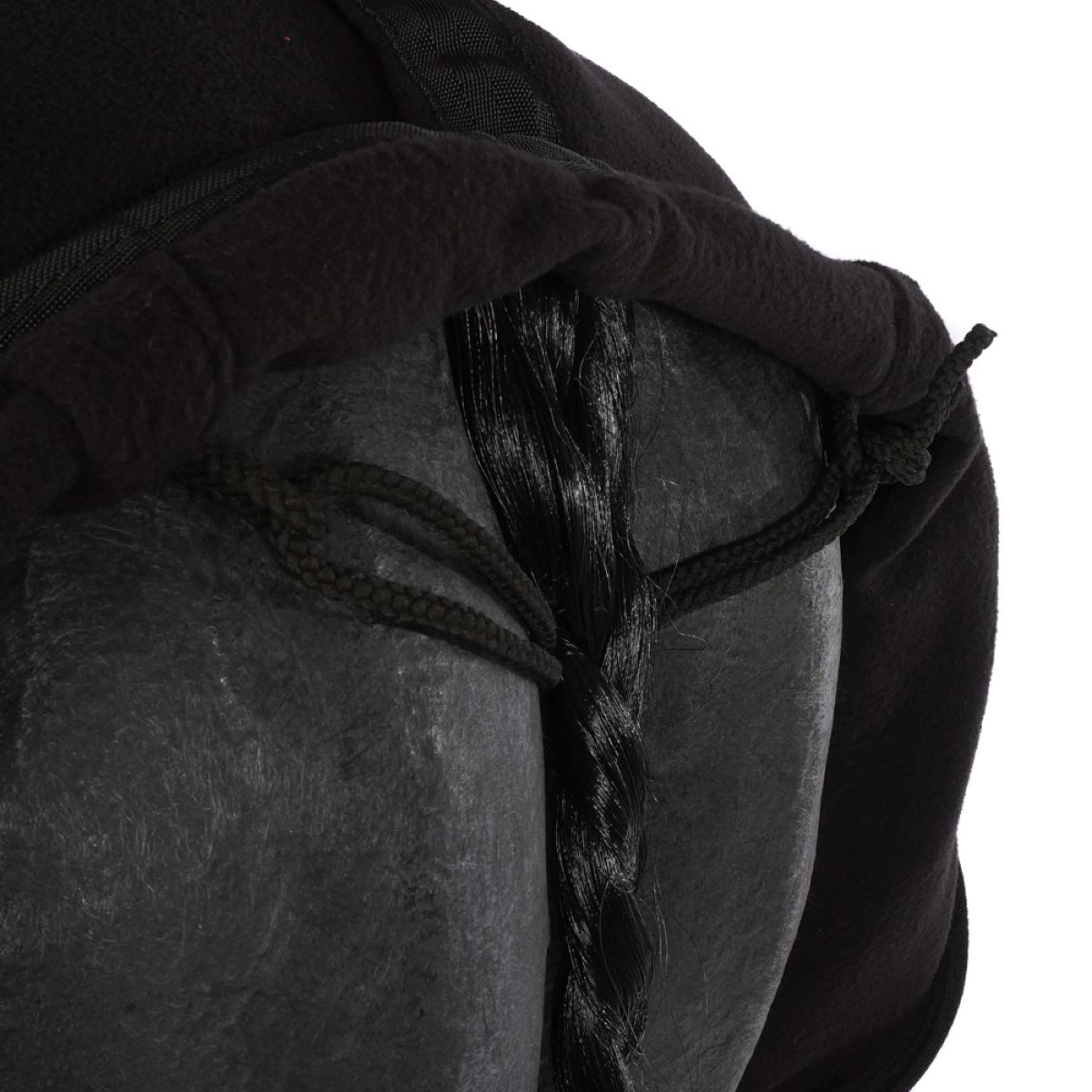 EQUITHÈME Ausreitdecke Teddy Fleece Schwarz - Image 4
