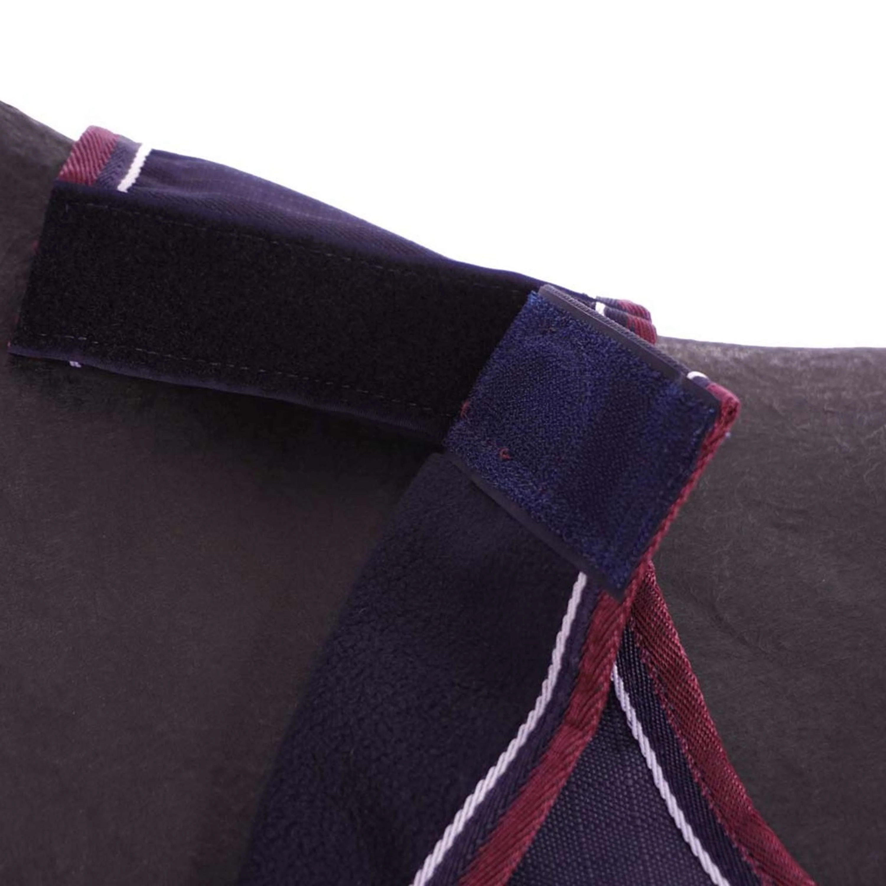 EQUITHÈME Ausreitdecke Tyrex 1200D Polar Fleece Navy/Burgundy - Image 3