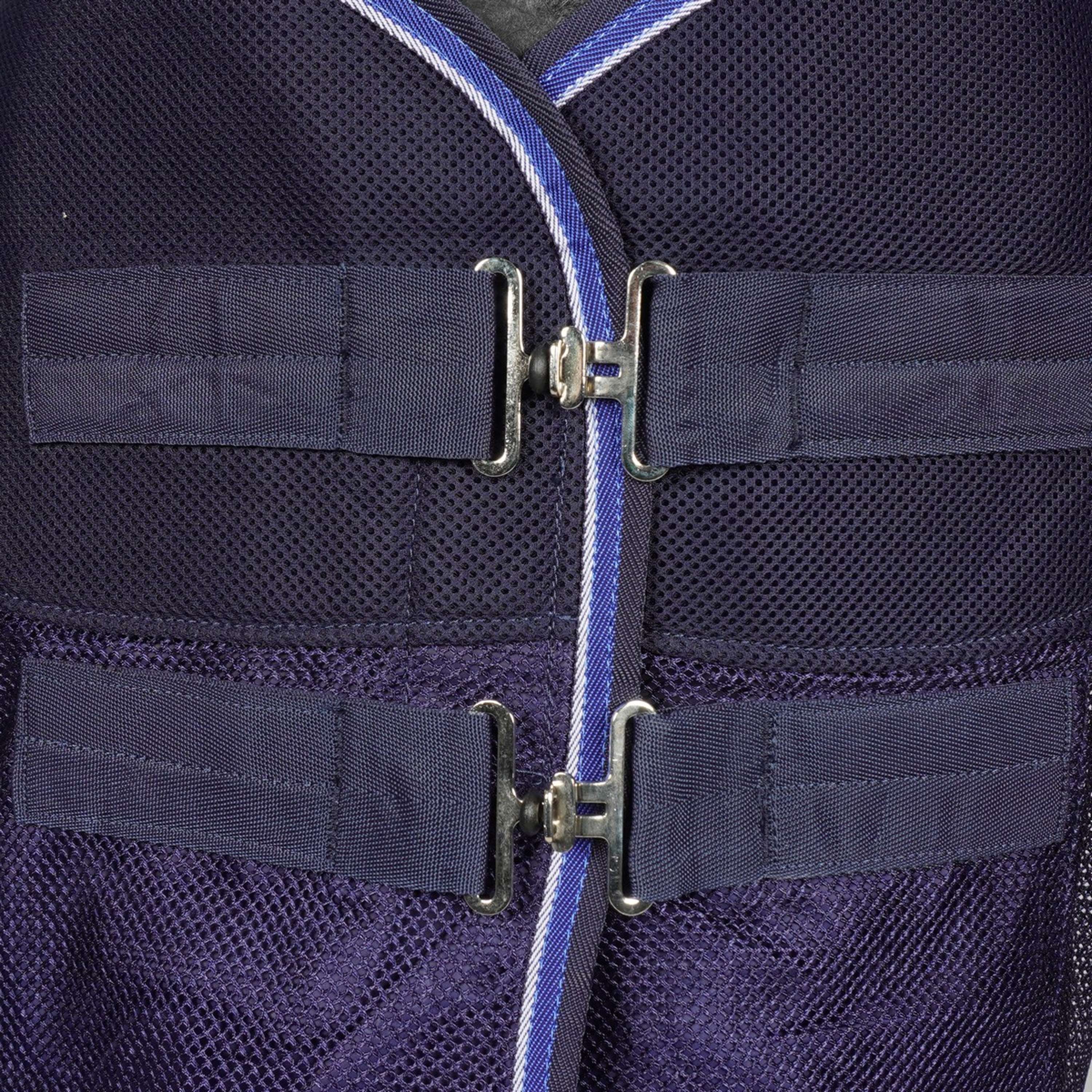 EQUITHÈME Fliegendecke Classic 3D Mesh Navy - Image 4