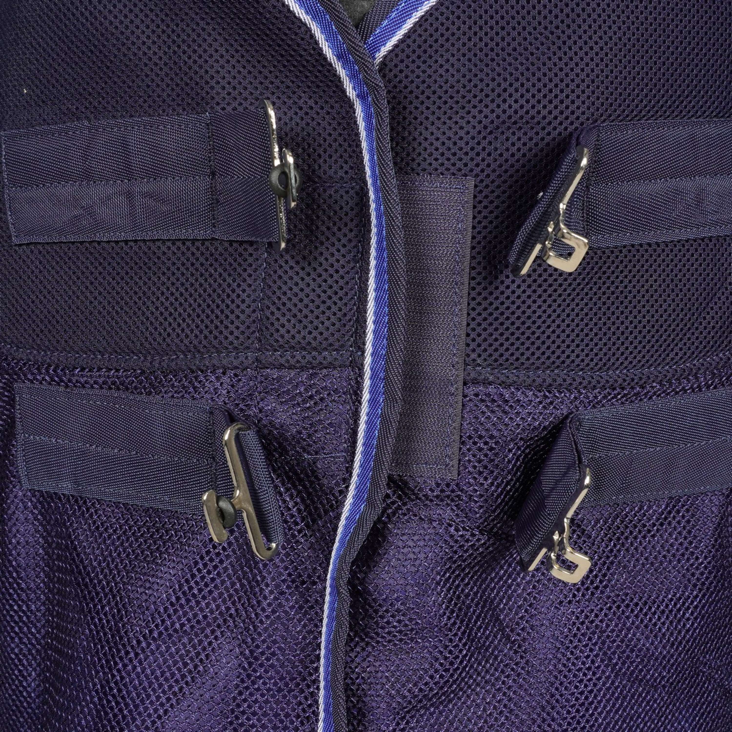 EQUITHÈME Fliegendecke Classic 3D Mesh Navy - Image 5