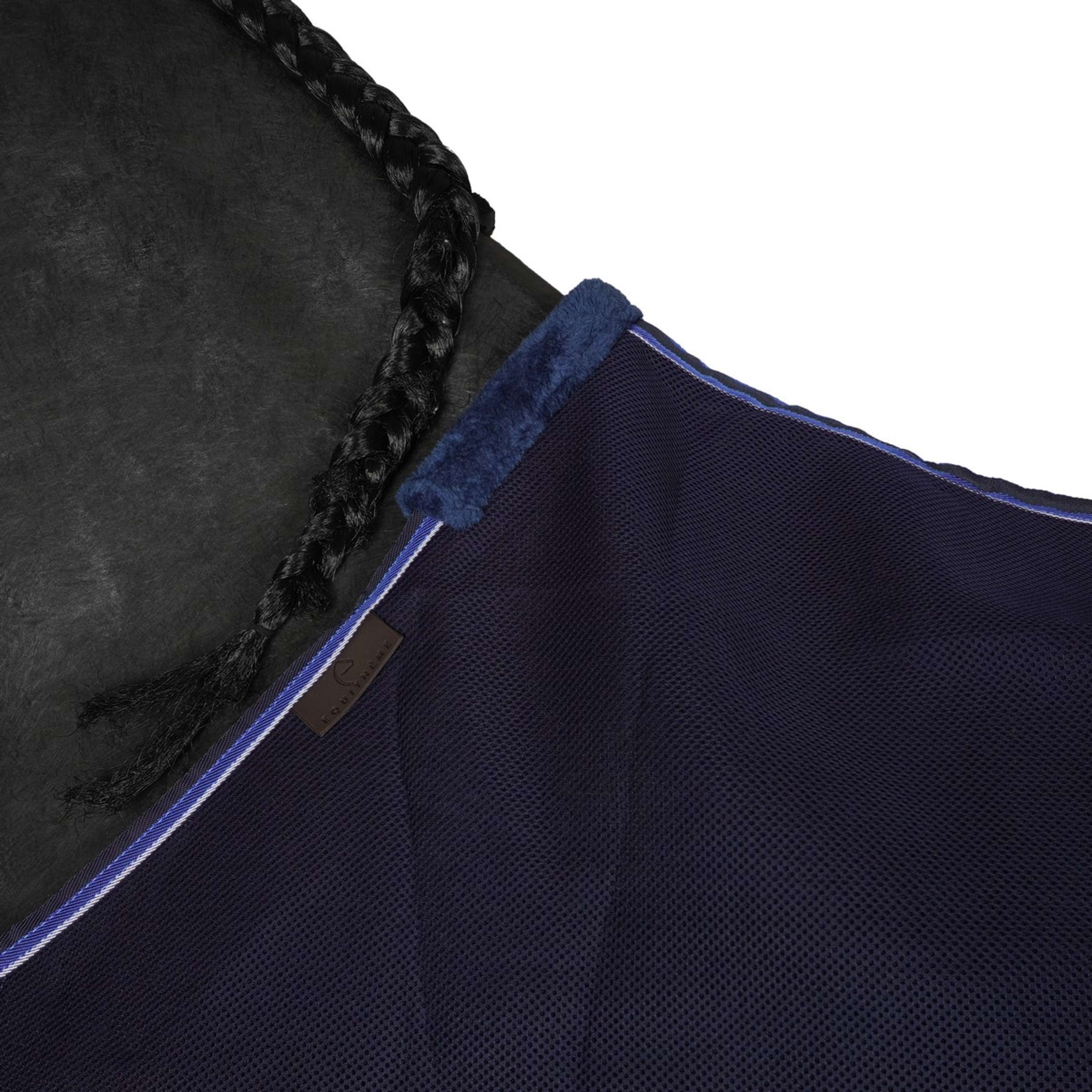 EQUITHÈME Fliegendecke Classic 3D Mesh Navy - Image 6
