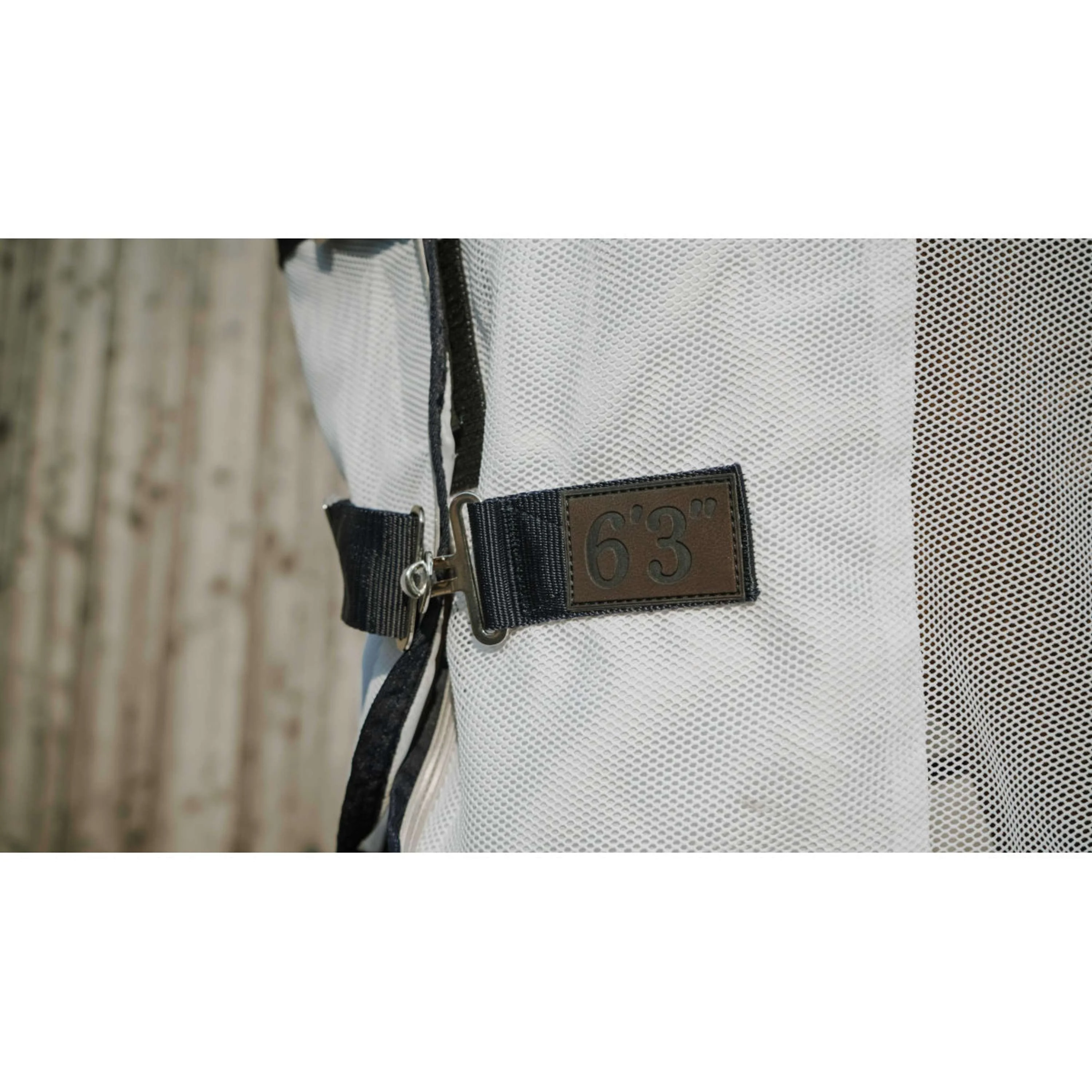 EQUITHÈME Fliegendecke Flycool Combo mit Halsteil Navy/Weiß - Image 3