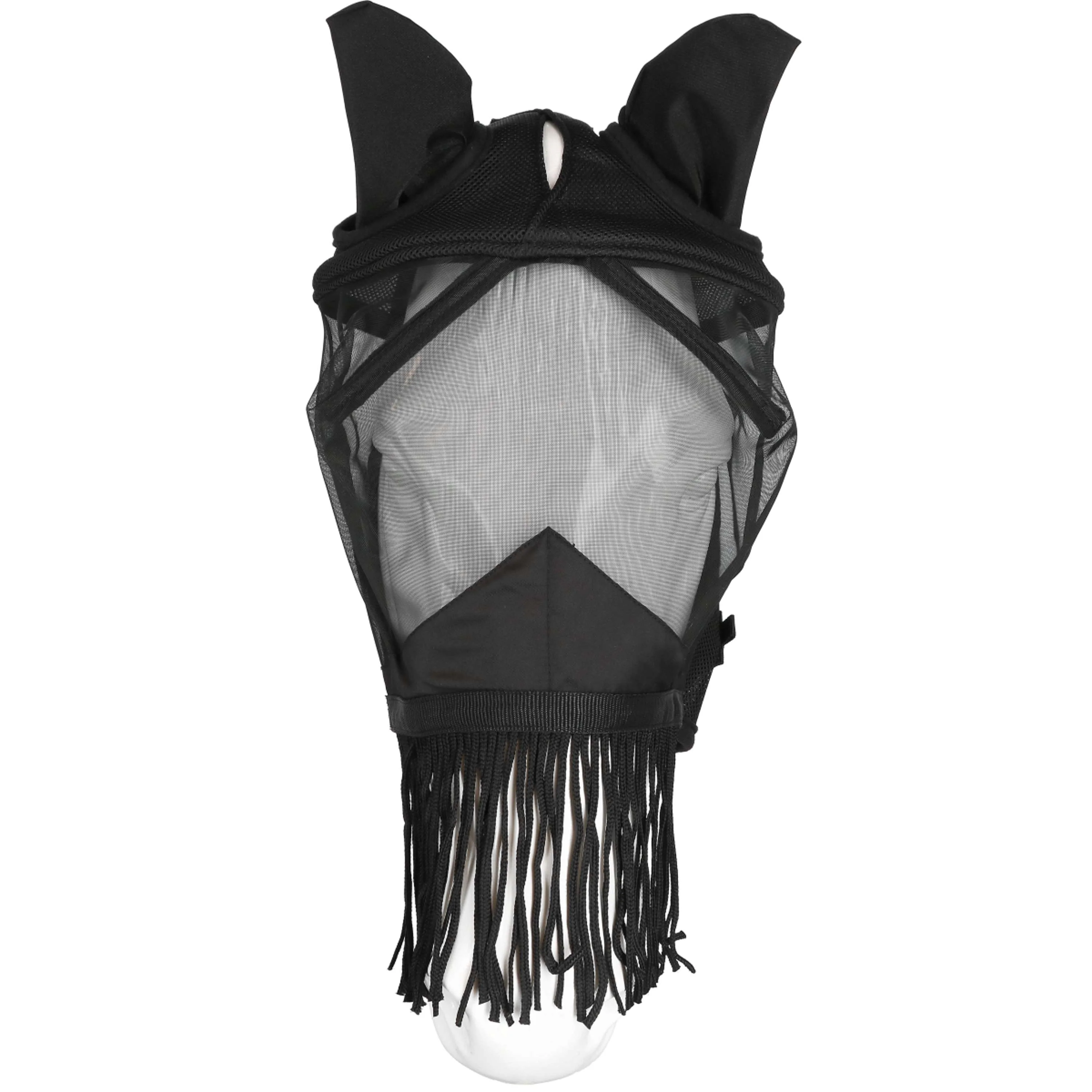 EQUITHÈME Fliegenmaske Franges mit UV-Schutz Schwarz - Image 5