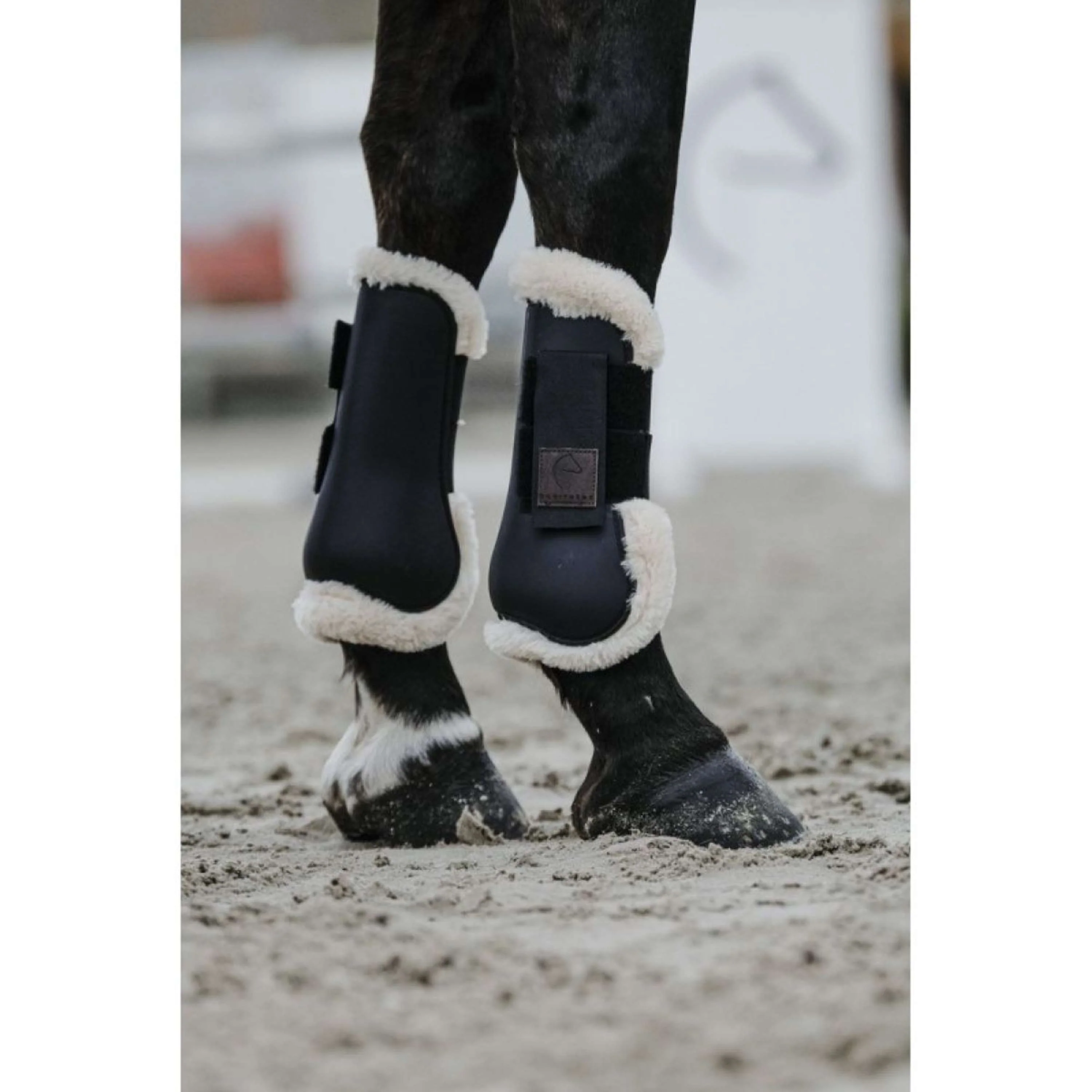 EQUITHÈME Gamaschen Boa Schwarz - Image 2