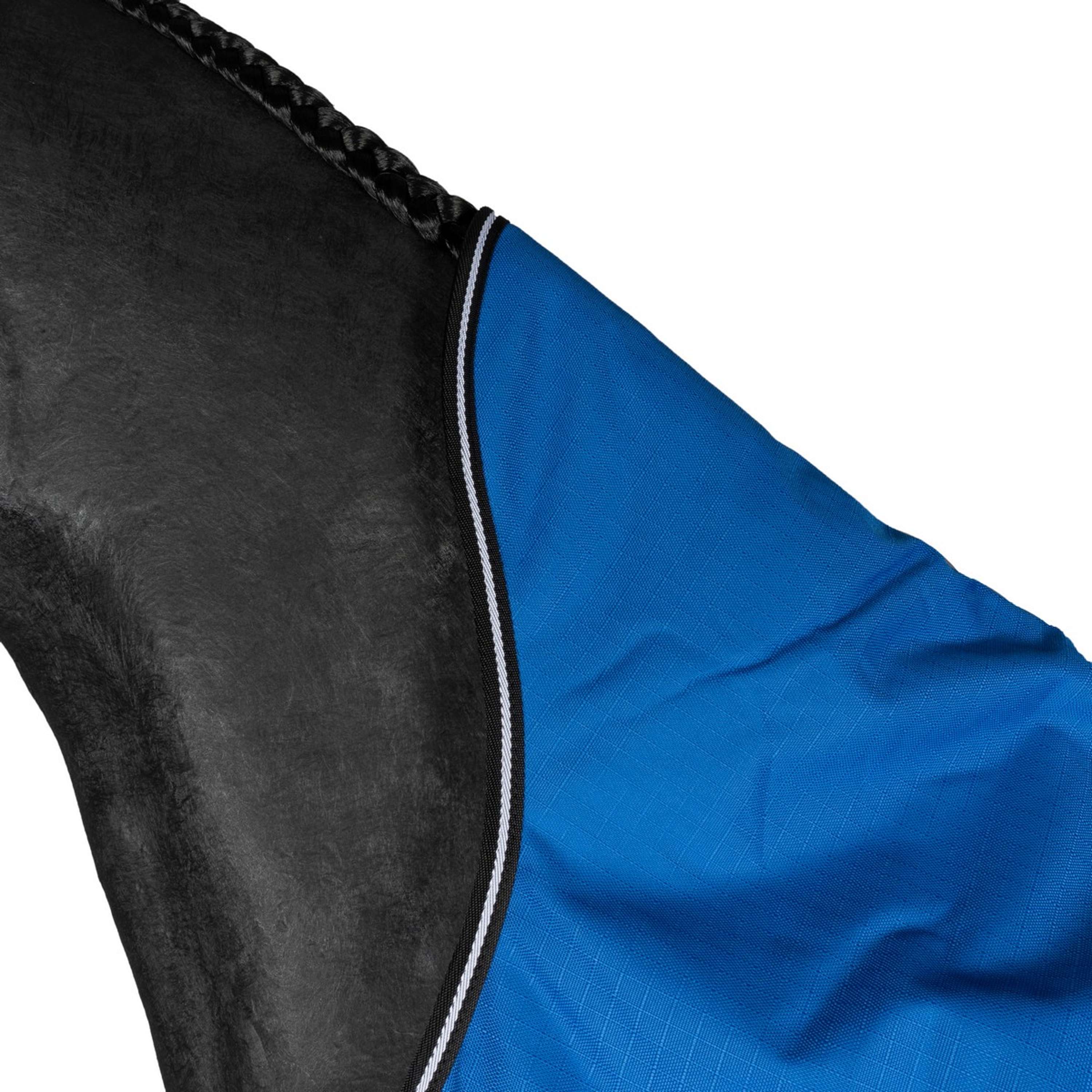 EQUITHÈME Outdoordecke Tyrex 1200D 150g Aisance High Neck Royal Blue - Image 6