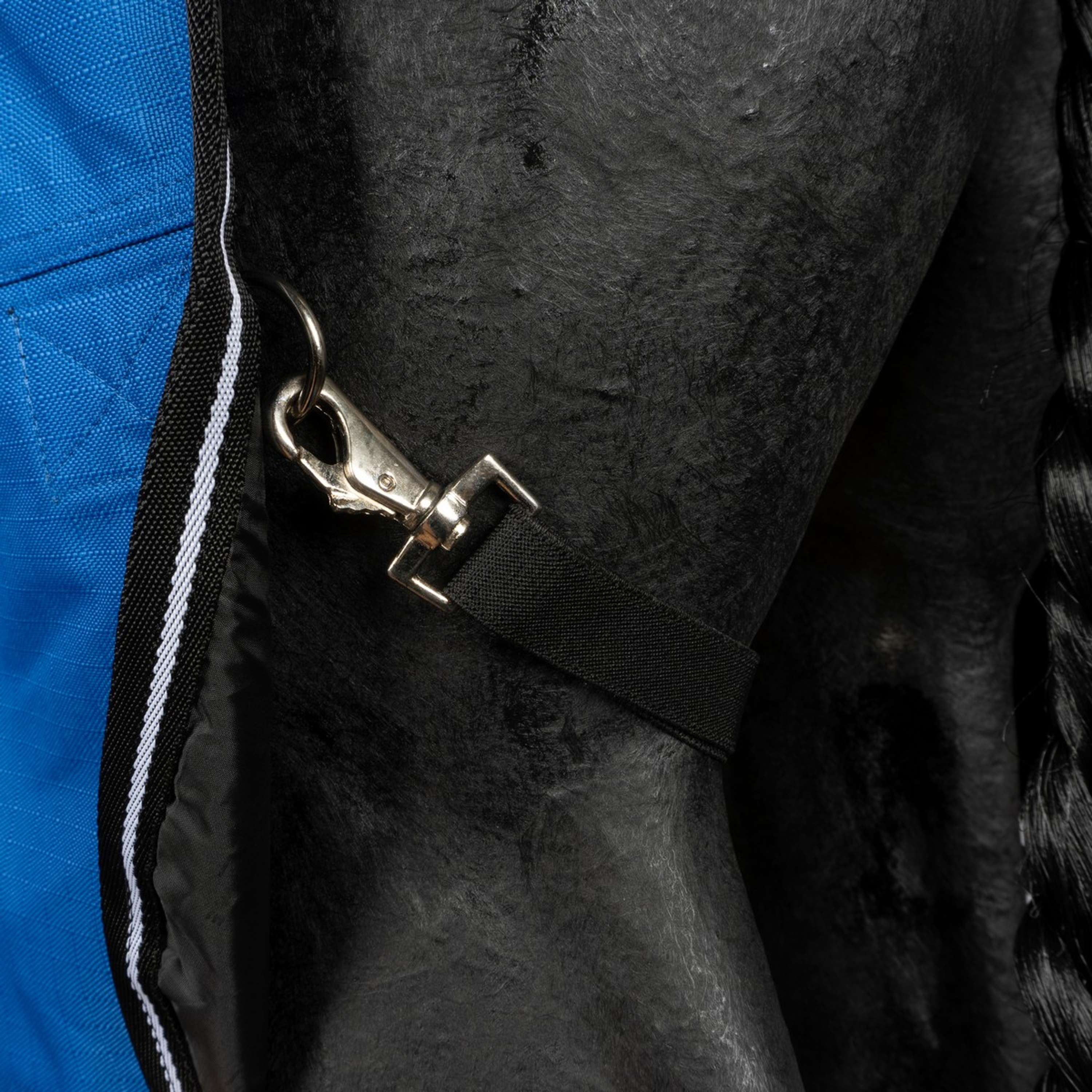 EQUITHÈME Outdoordecke Tyrex 1200D 300g Aisance High Neck Royal Blue - Image 10