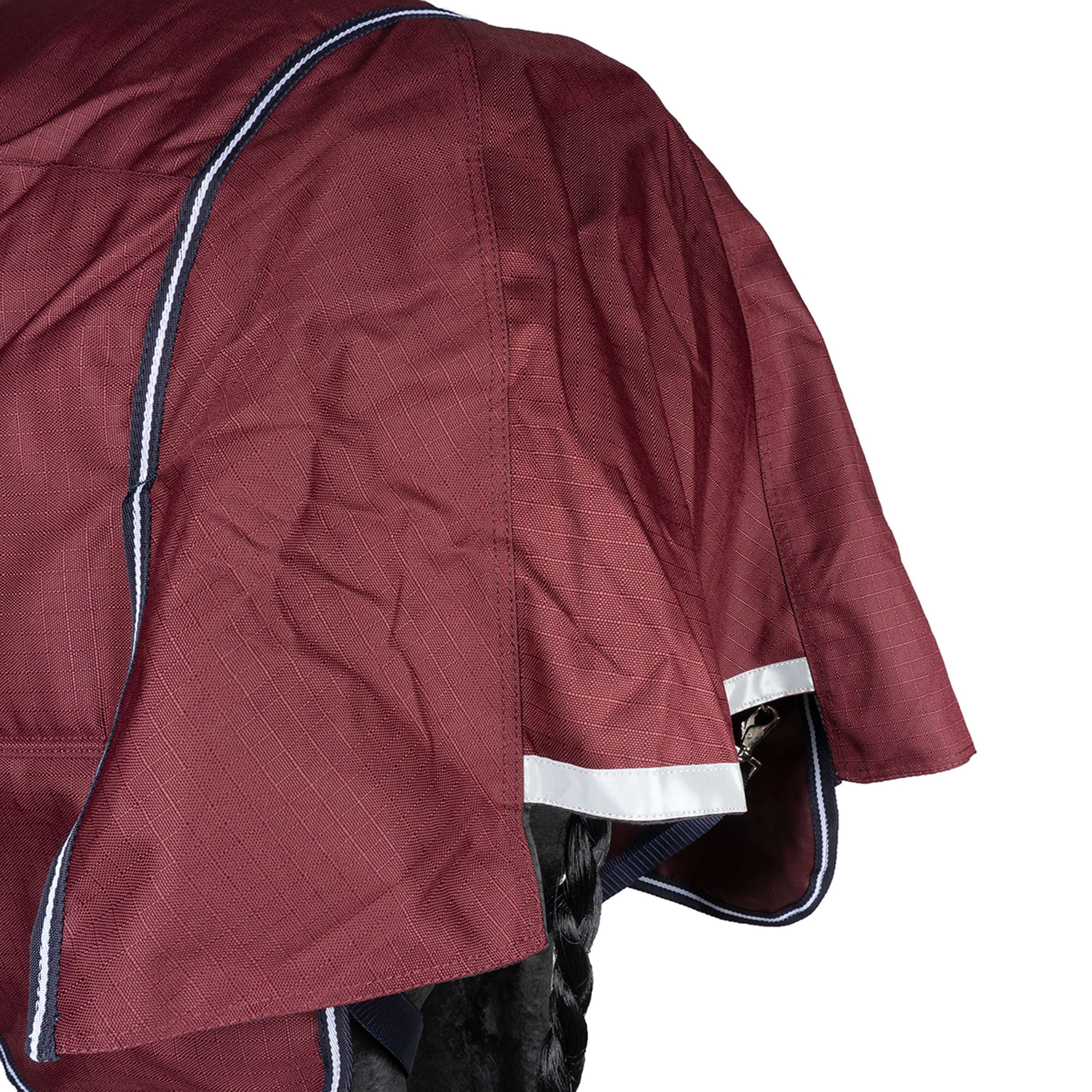 EQUITHÈME Outdoordecke Tyrex 1200D 300g Standard Burgunderrot - Image 10