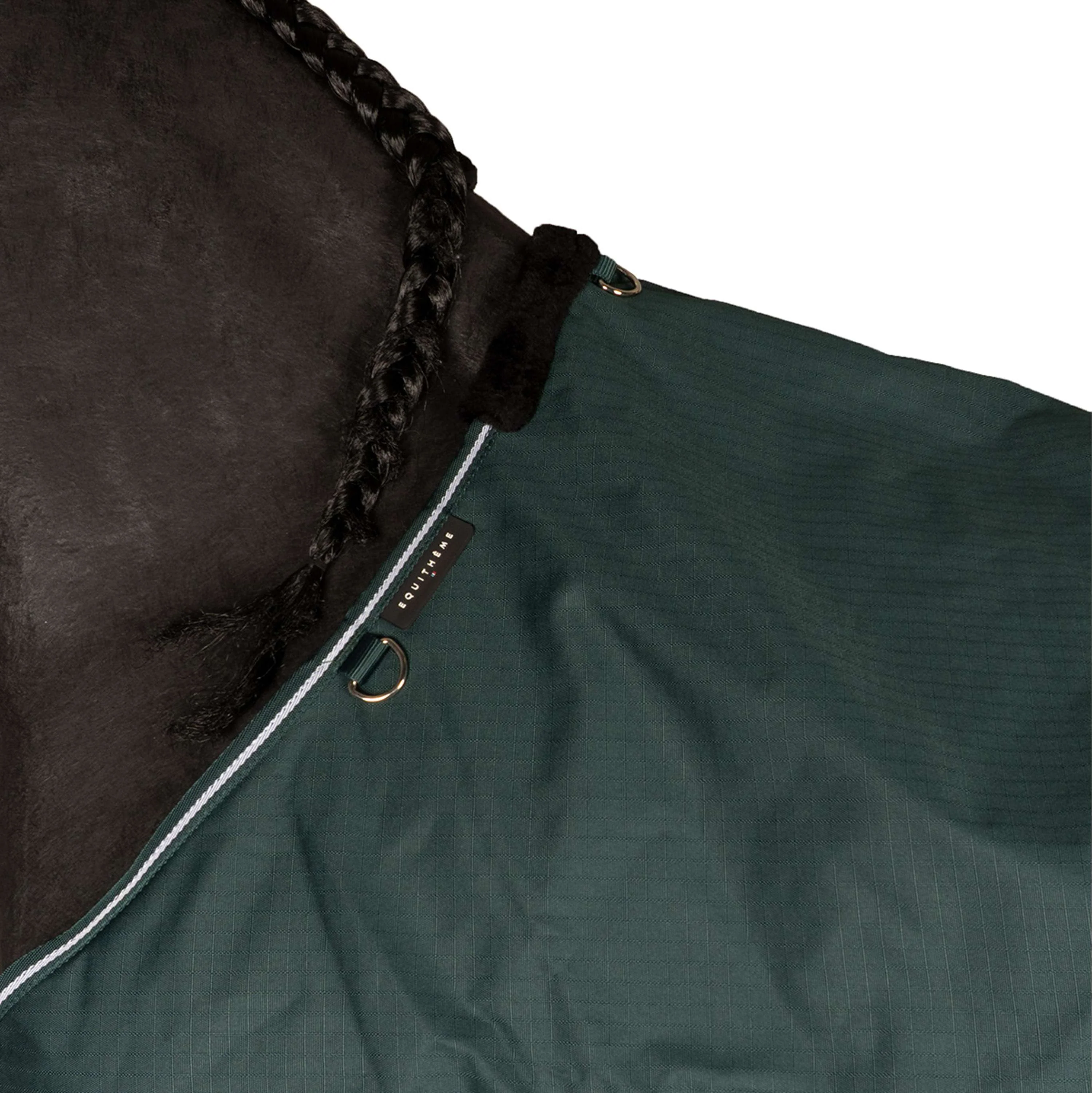 EQUITHÈME Outdoordecke Tyrex 600D Standard 150g Grün - Image 5