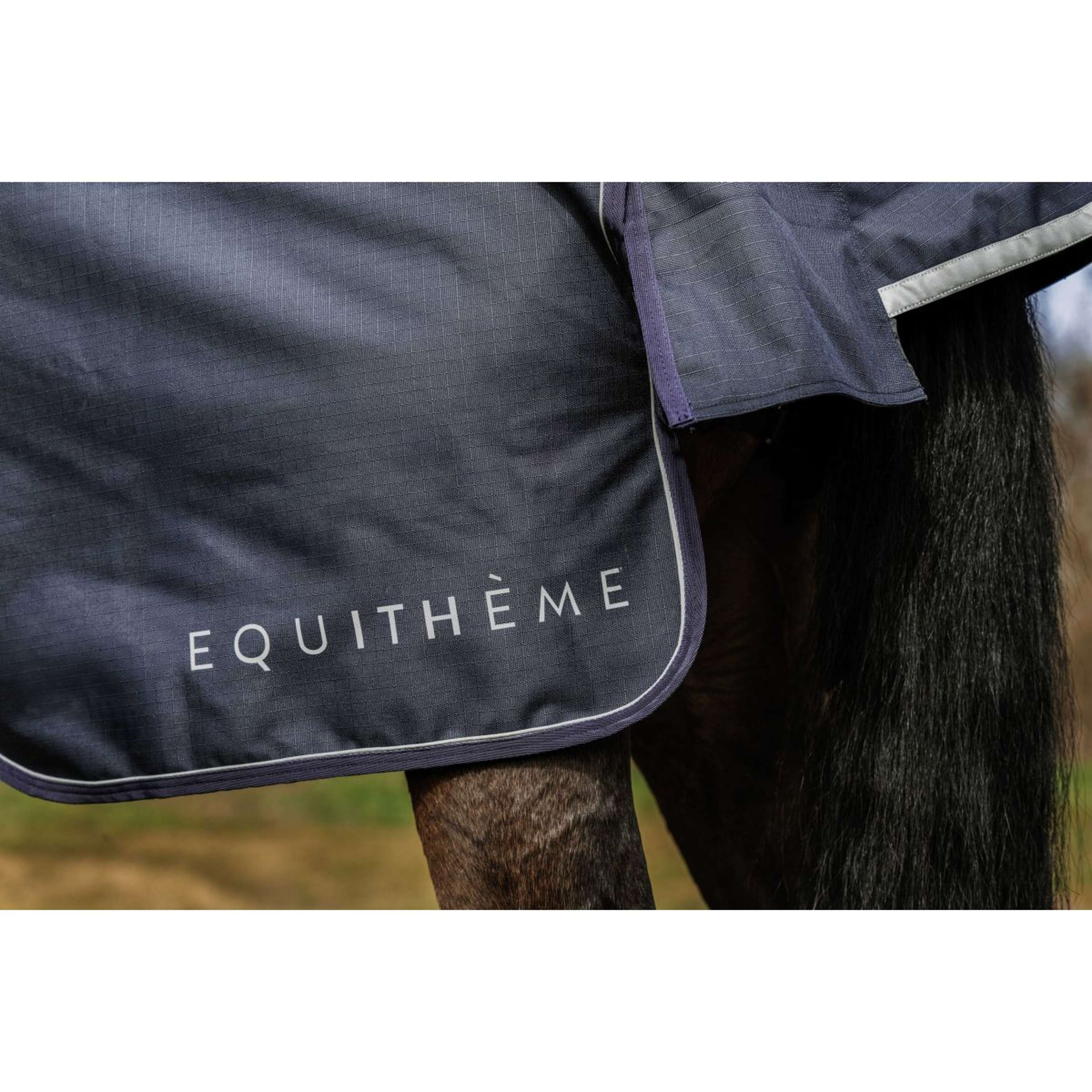 EQUITHÈME Outdoordecke Anatomic 1200D 50g Navy - Image 2