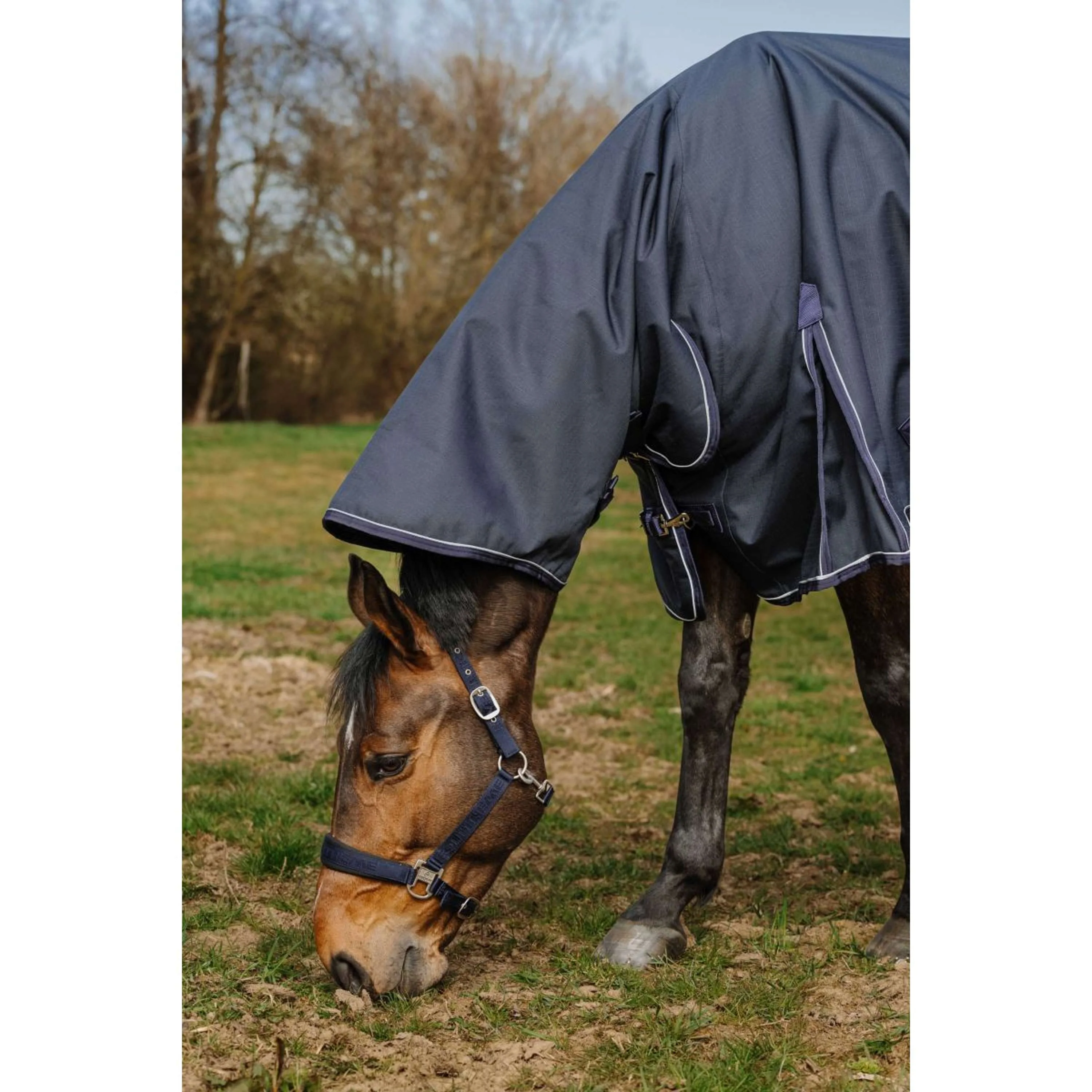 EQUITHÈME Outdoordecke Anatomic Combi 1200D 100g Navy - Image 4