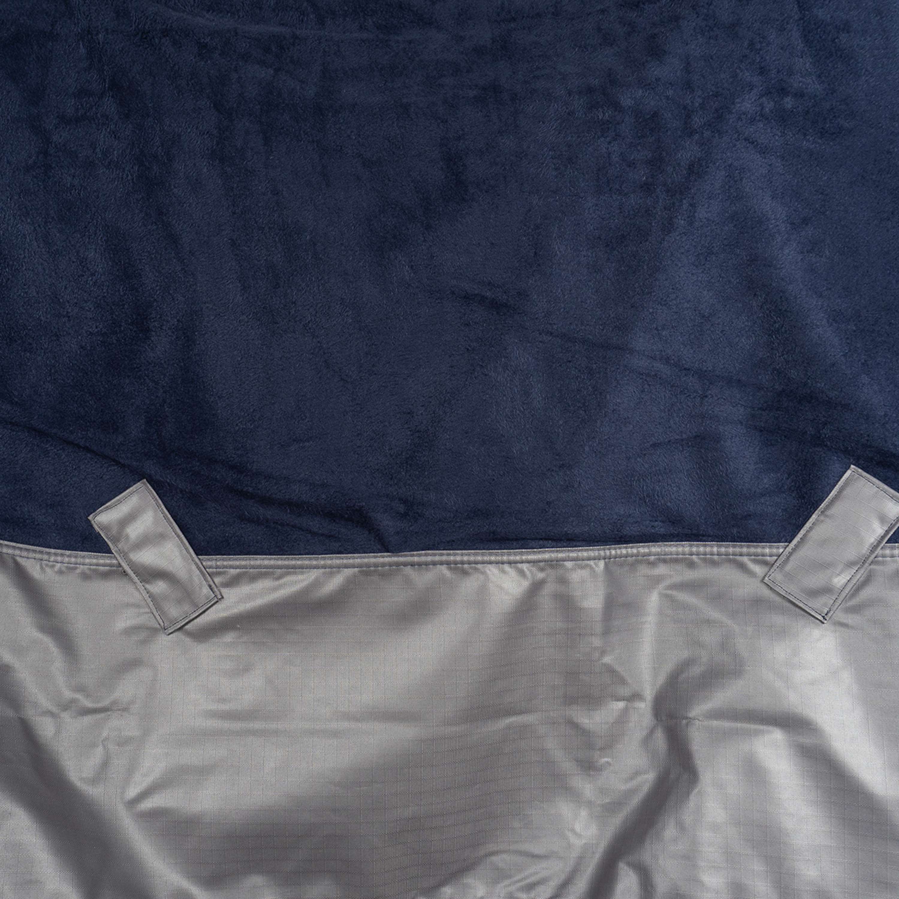 EQUITHÈME Outdoordecke Tyrex 600 D Polar Fleece 0g Blau/Grau - Image 8