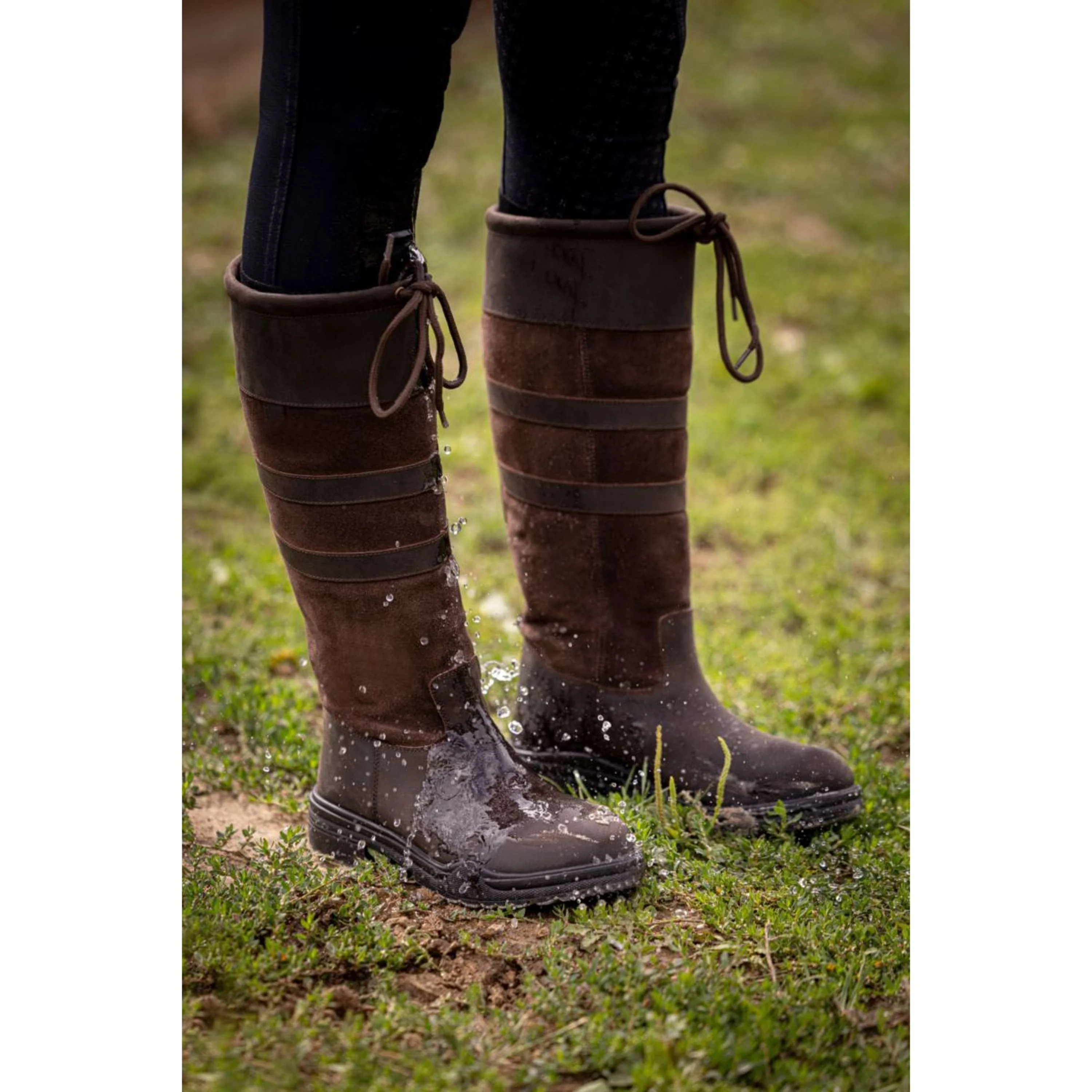EQUITHÈME Outdoorstiefel Braun - Image 5