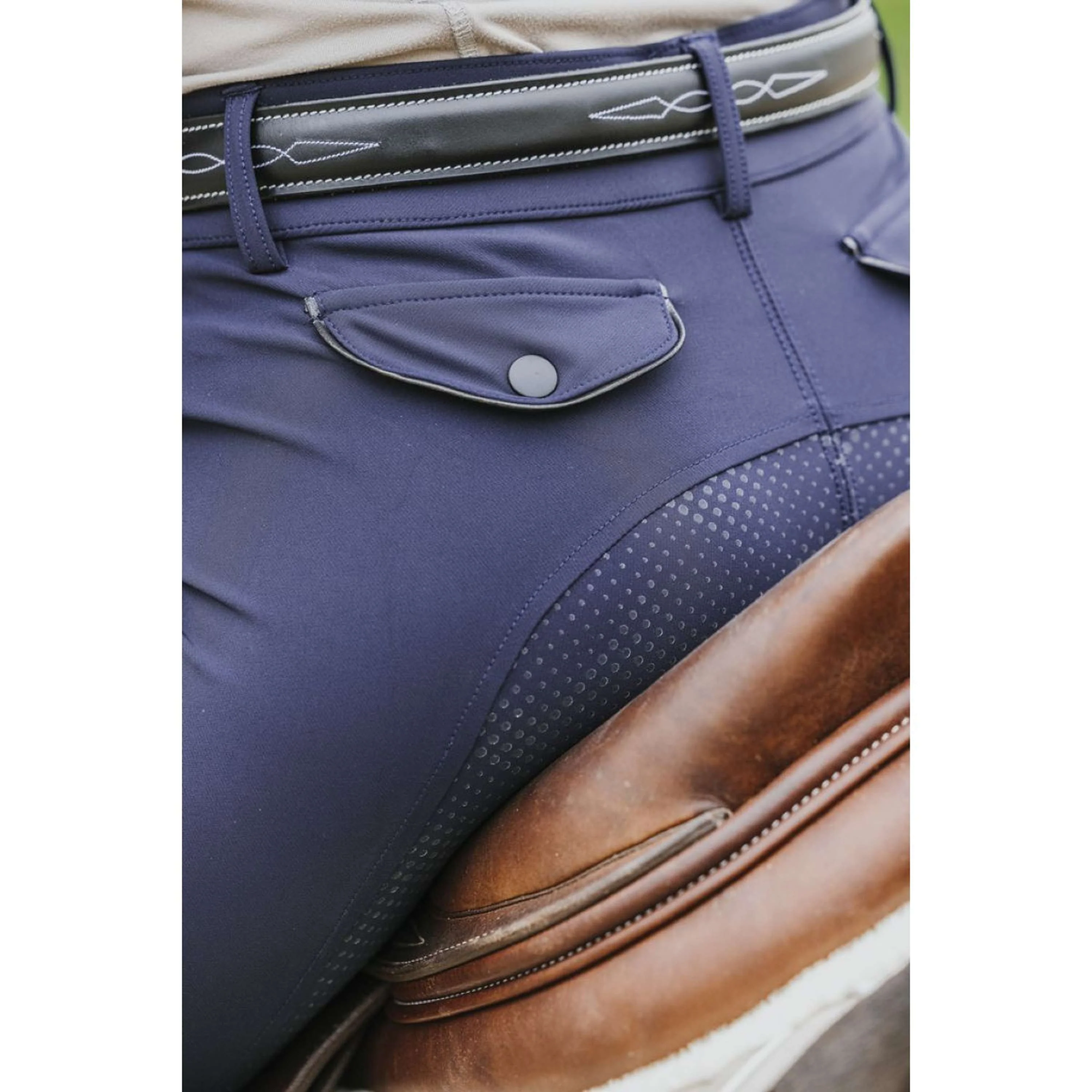 EQUITHÈME Reithose Beverly Navy - Image 7