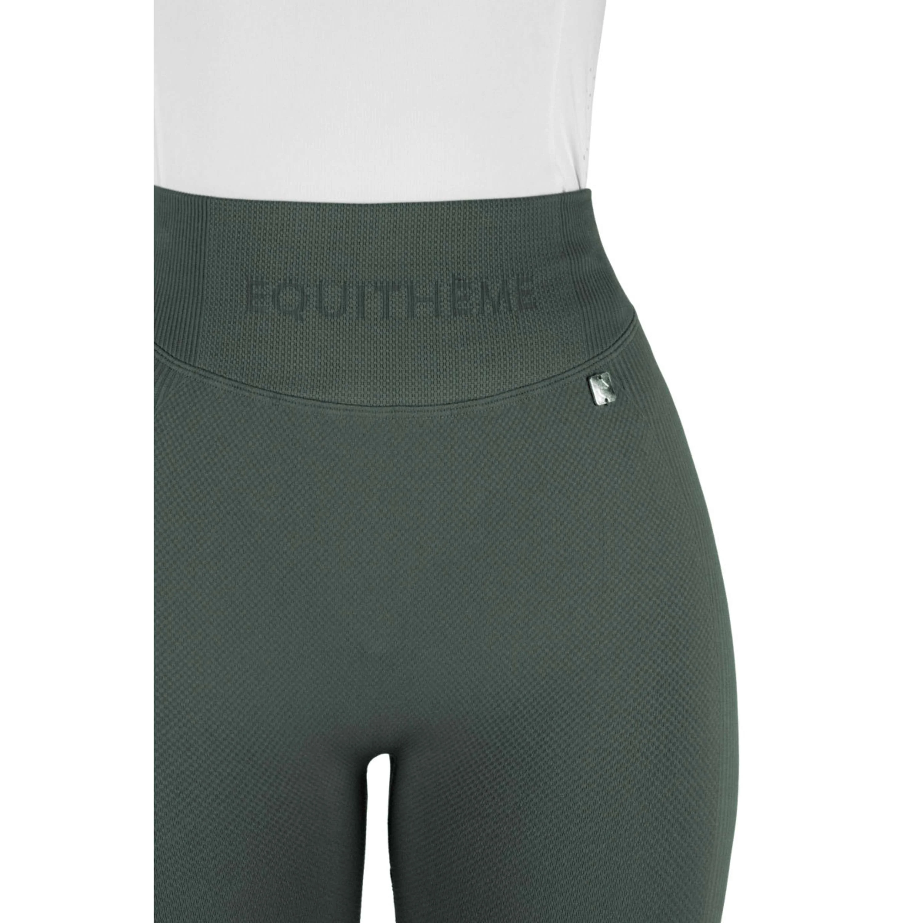 EQUITHÈME Reitleggings Acacia Full Grip Khaki - Image 4