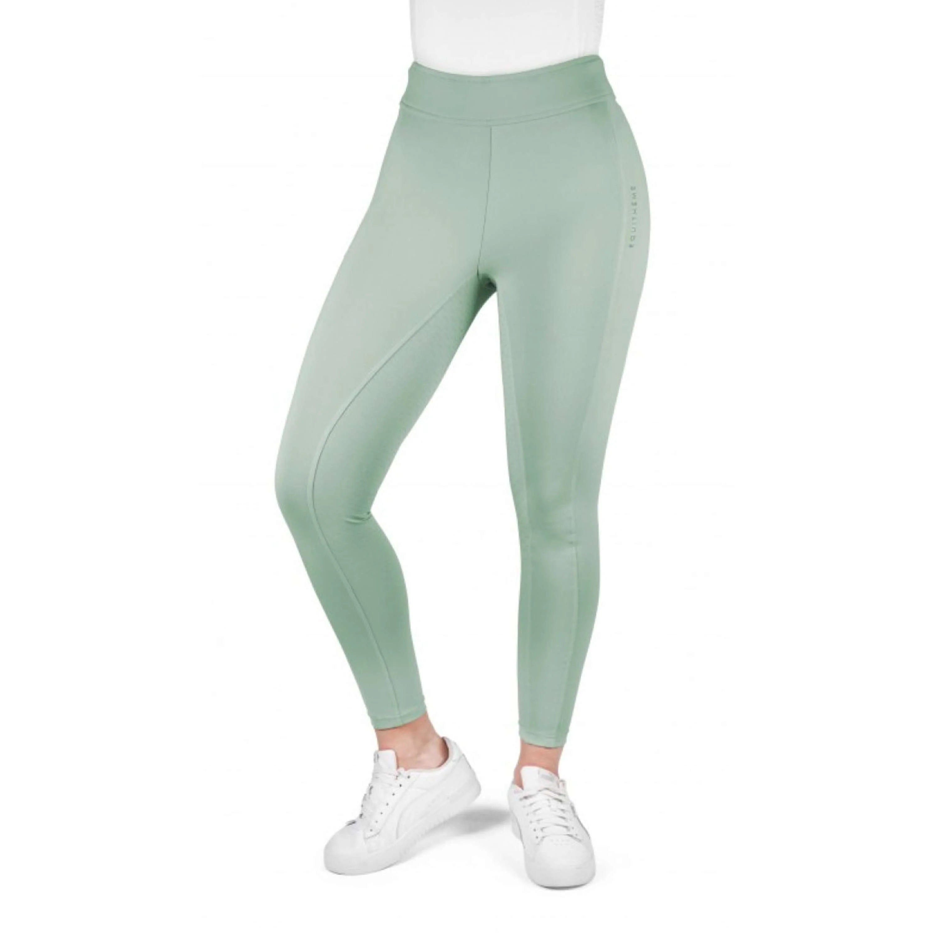 EQUITHÈME Reitleggings Birdy Full Grip Hellgrün