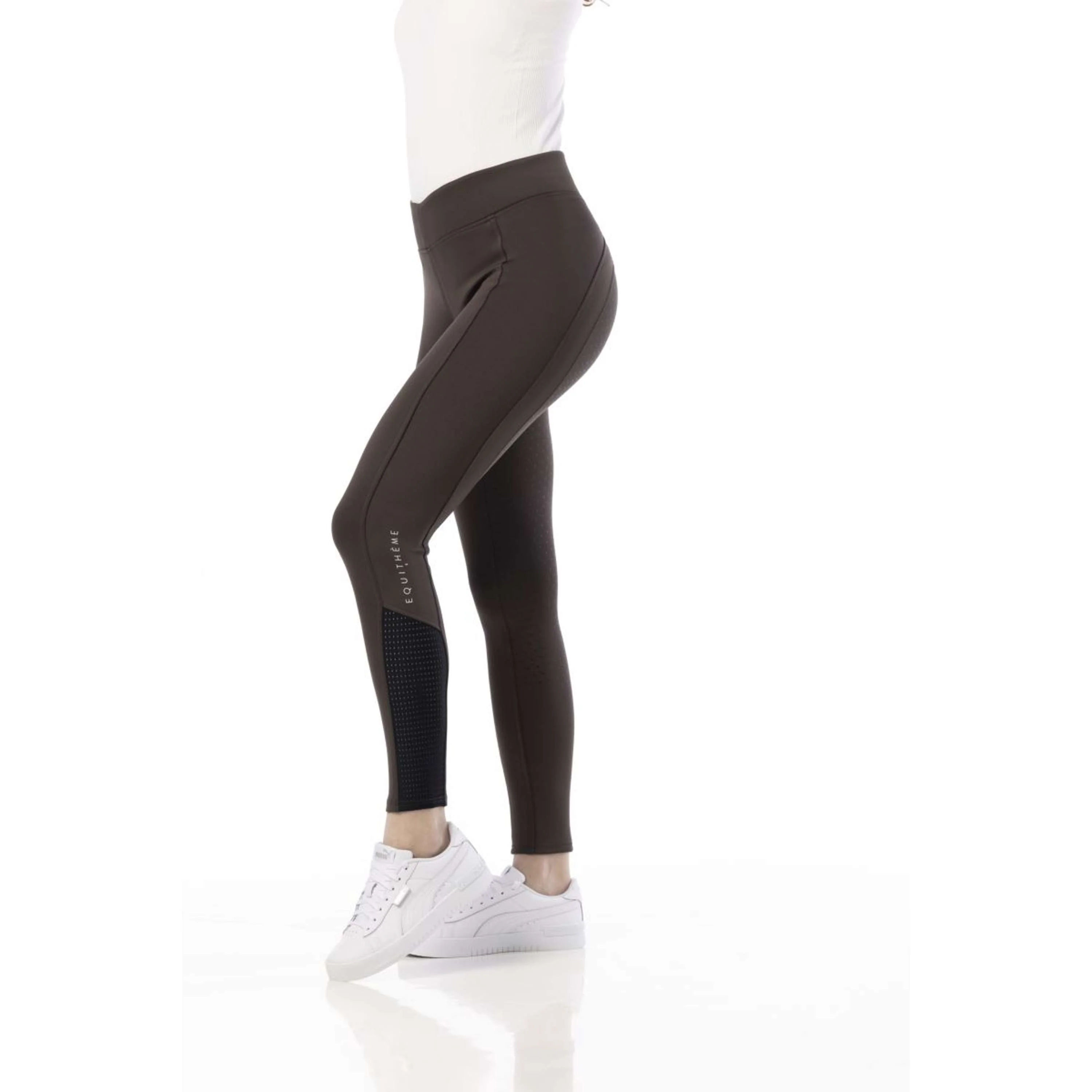 EQUITHÈME Reitleggings Brigitte Kastanie - Image 2