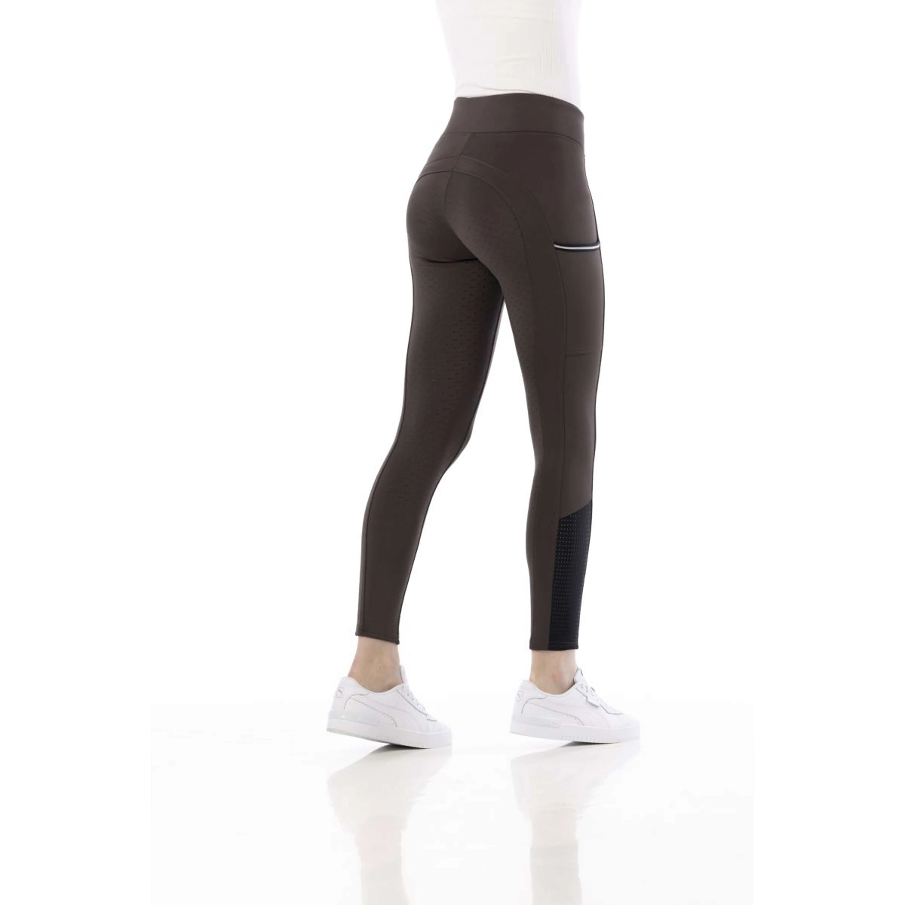EQUITHÈME Reitleggings Brigitte Kastanie - Image 5