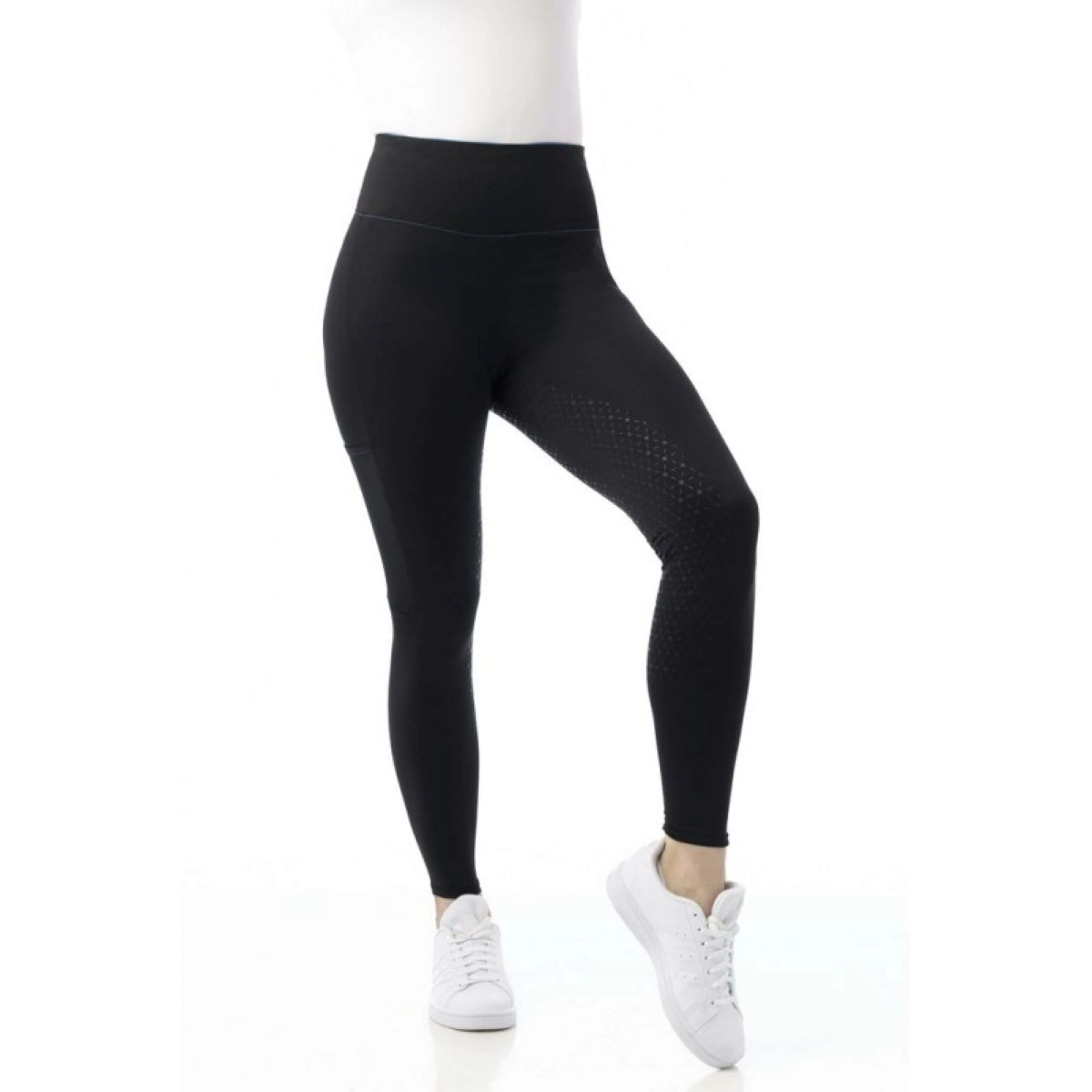 EQUITHÈME Reitleggings Lyly Pull-On Schwarz - Image 2