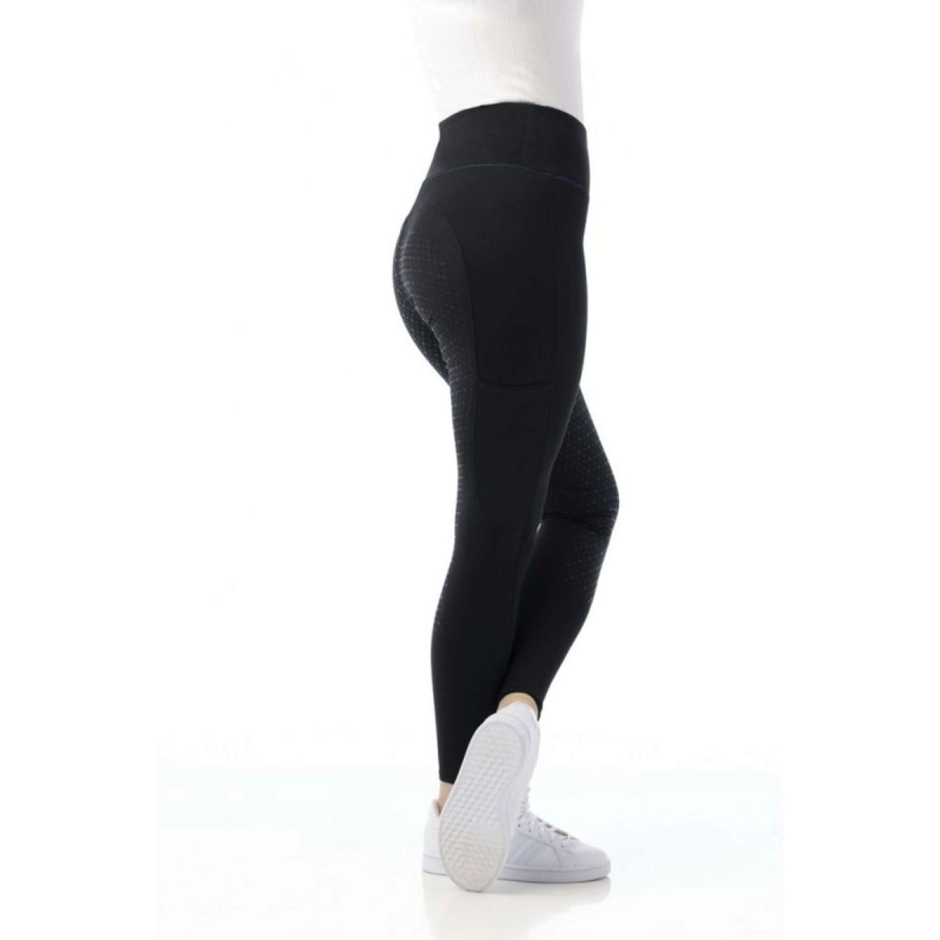 EQUITHÈME Reitleggings Lyly Pull-On Schwarz - Image 3