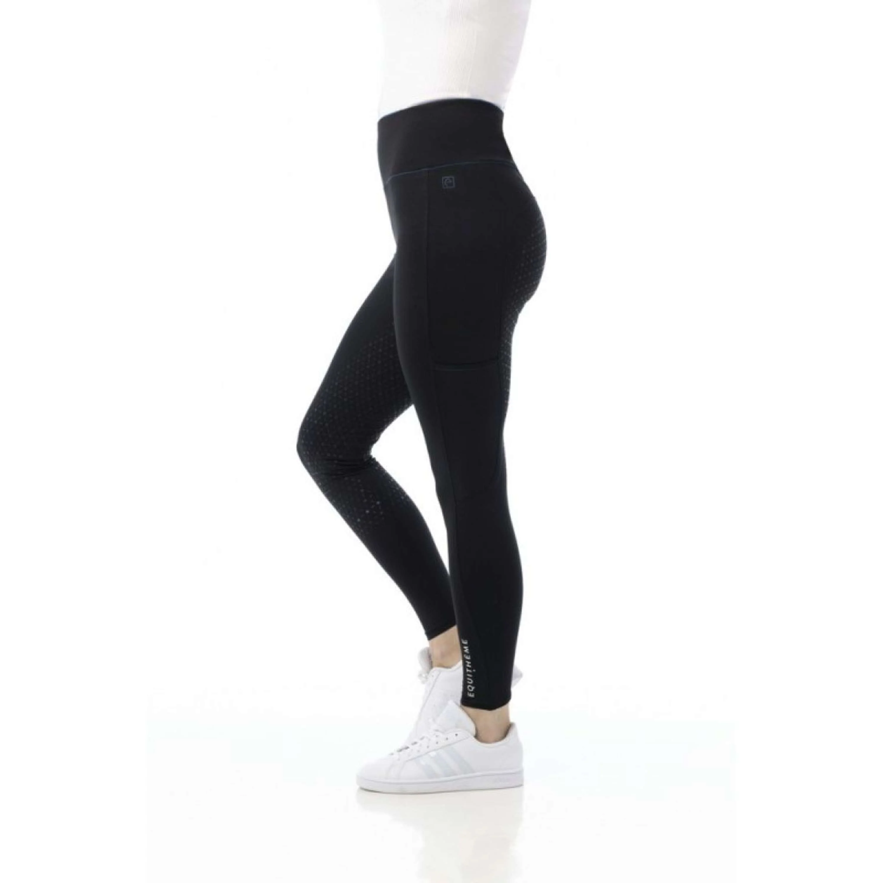 EQUITHÈME Reitleggings Lyly Pull-On Schwarz - Image 5