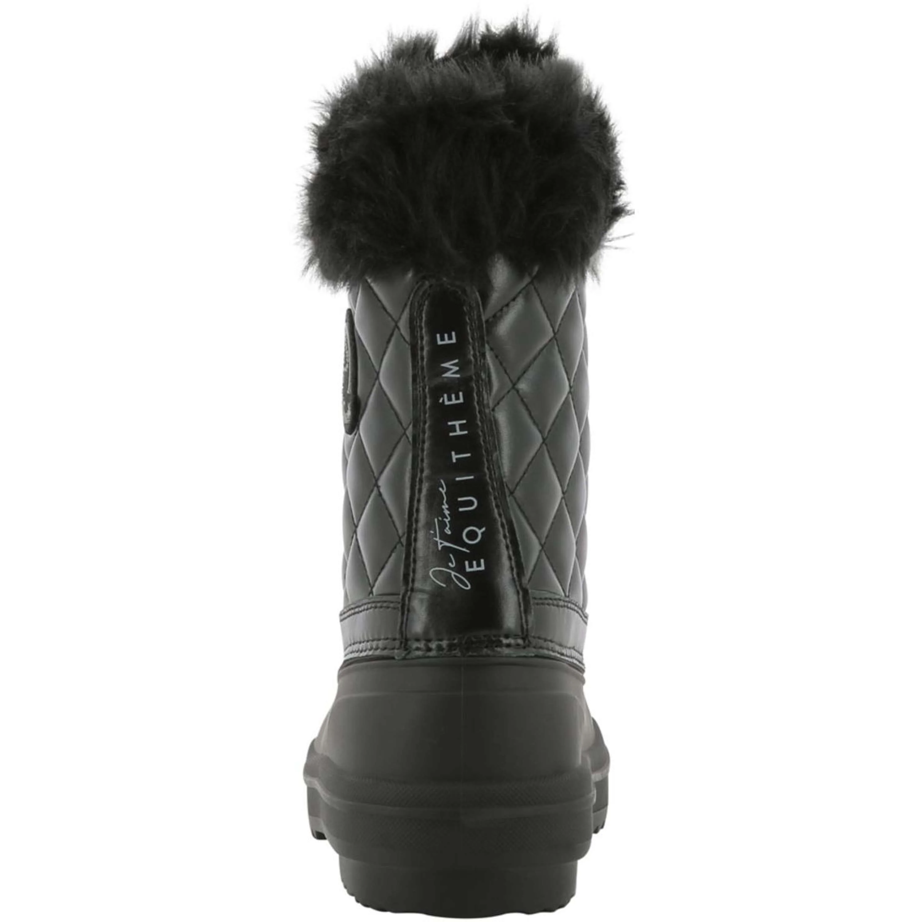 EQUITHÈME Outdoorstiefel Je T Aime Winter Schwarz - Image 3