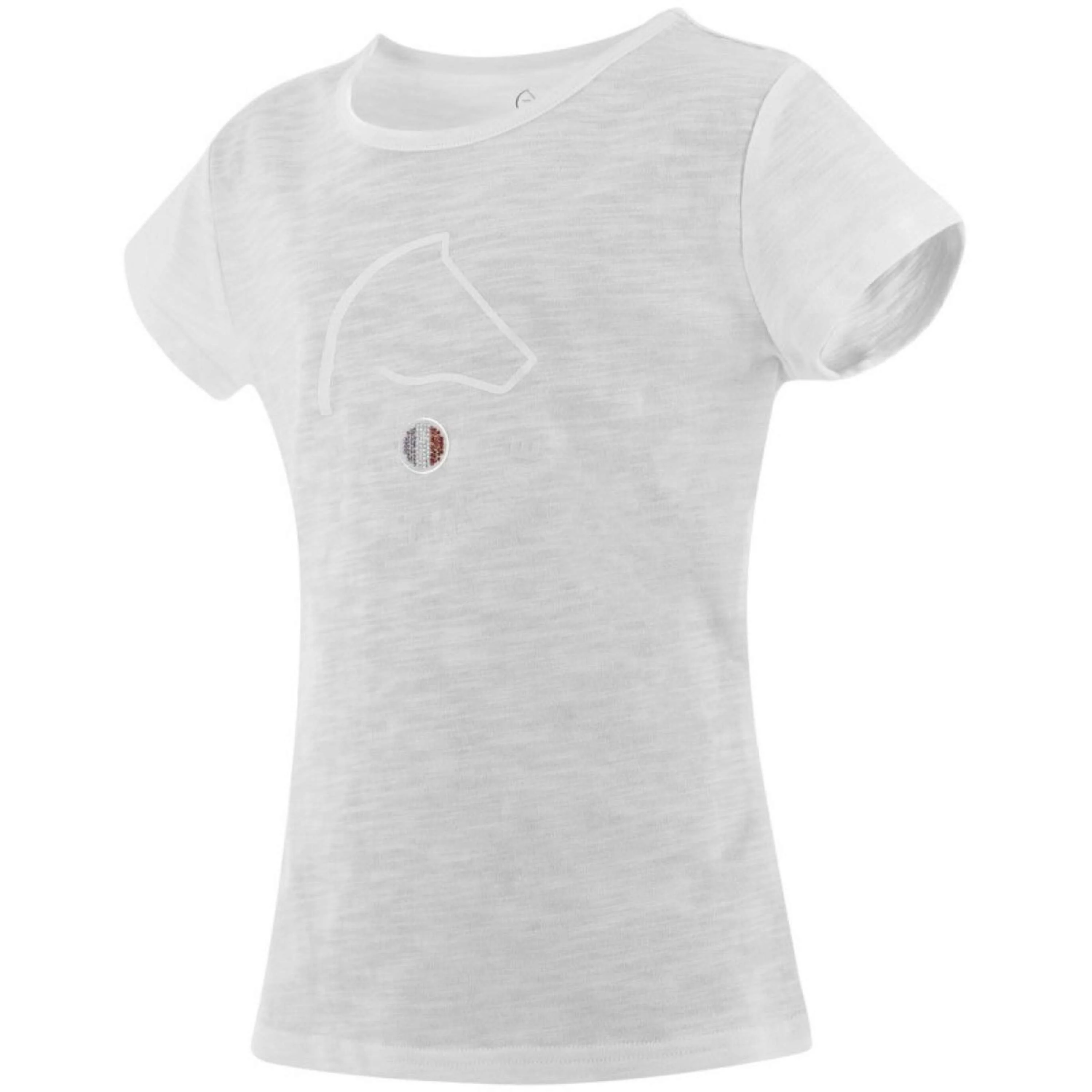 EQUITHÈME T-Shirt Claire FR Weiß - Image 2