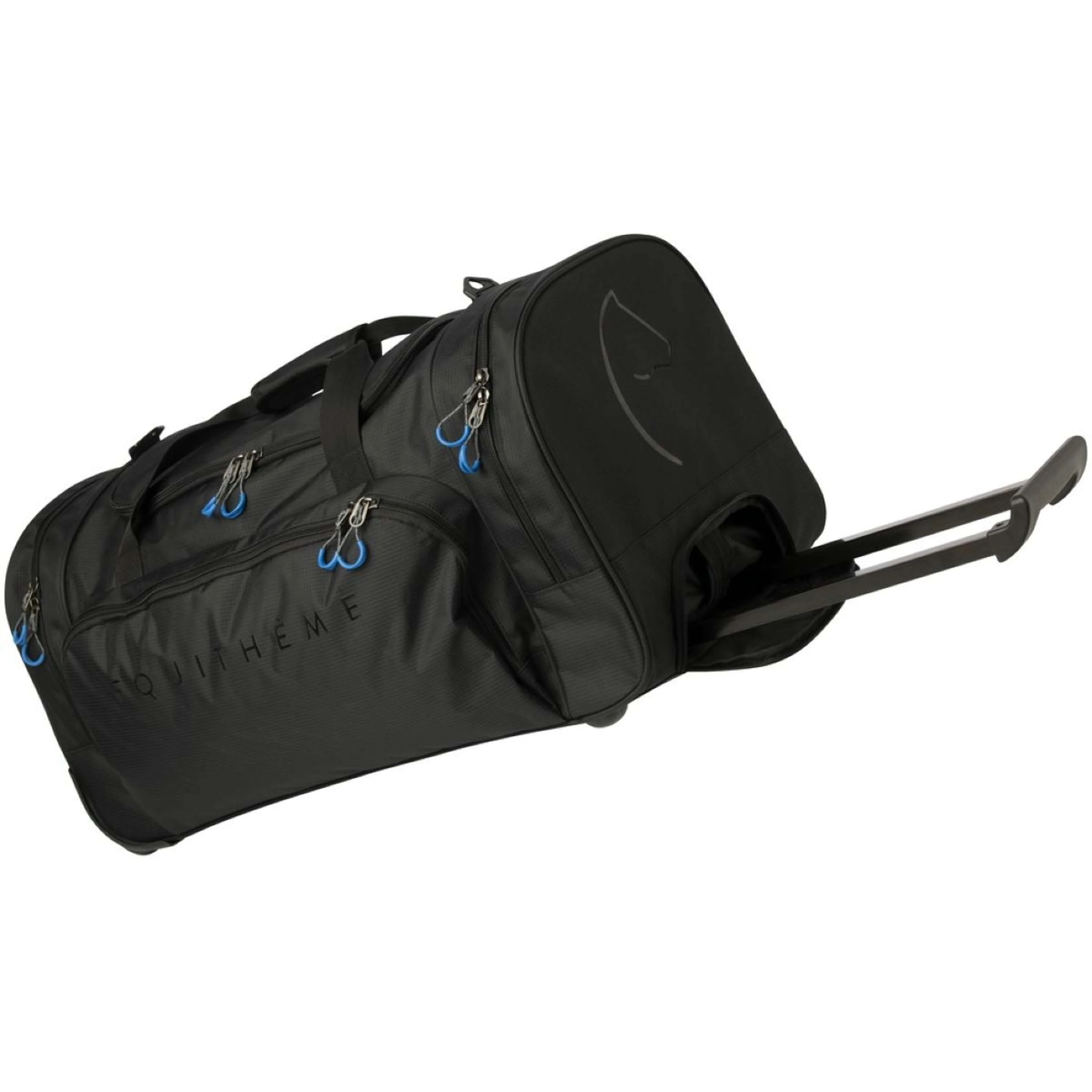EQUITHÈME Tasche Sport mit Rädern Schwarz - Image 3