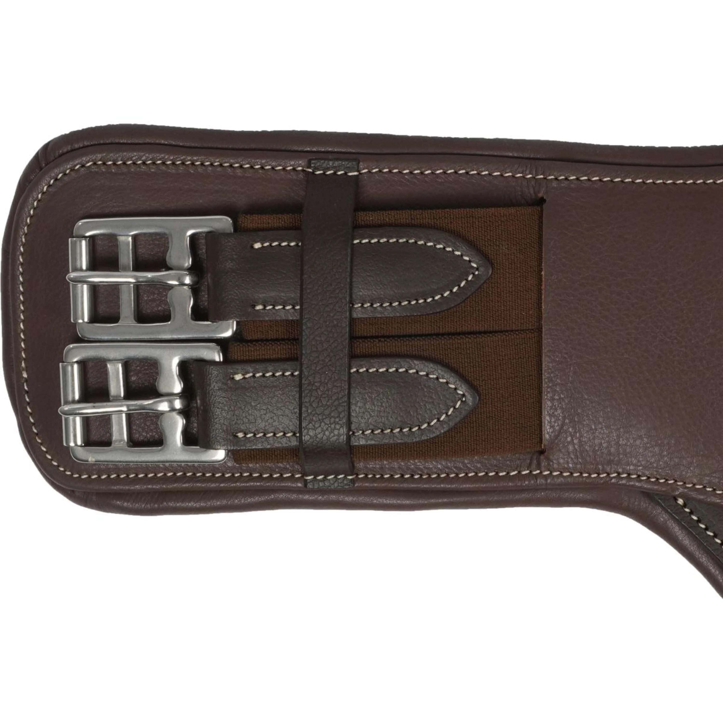 Eric Thomas Sattelgurt Fitter mit Bauchlatz Kurz Havanna - Image 3