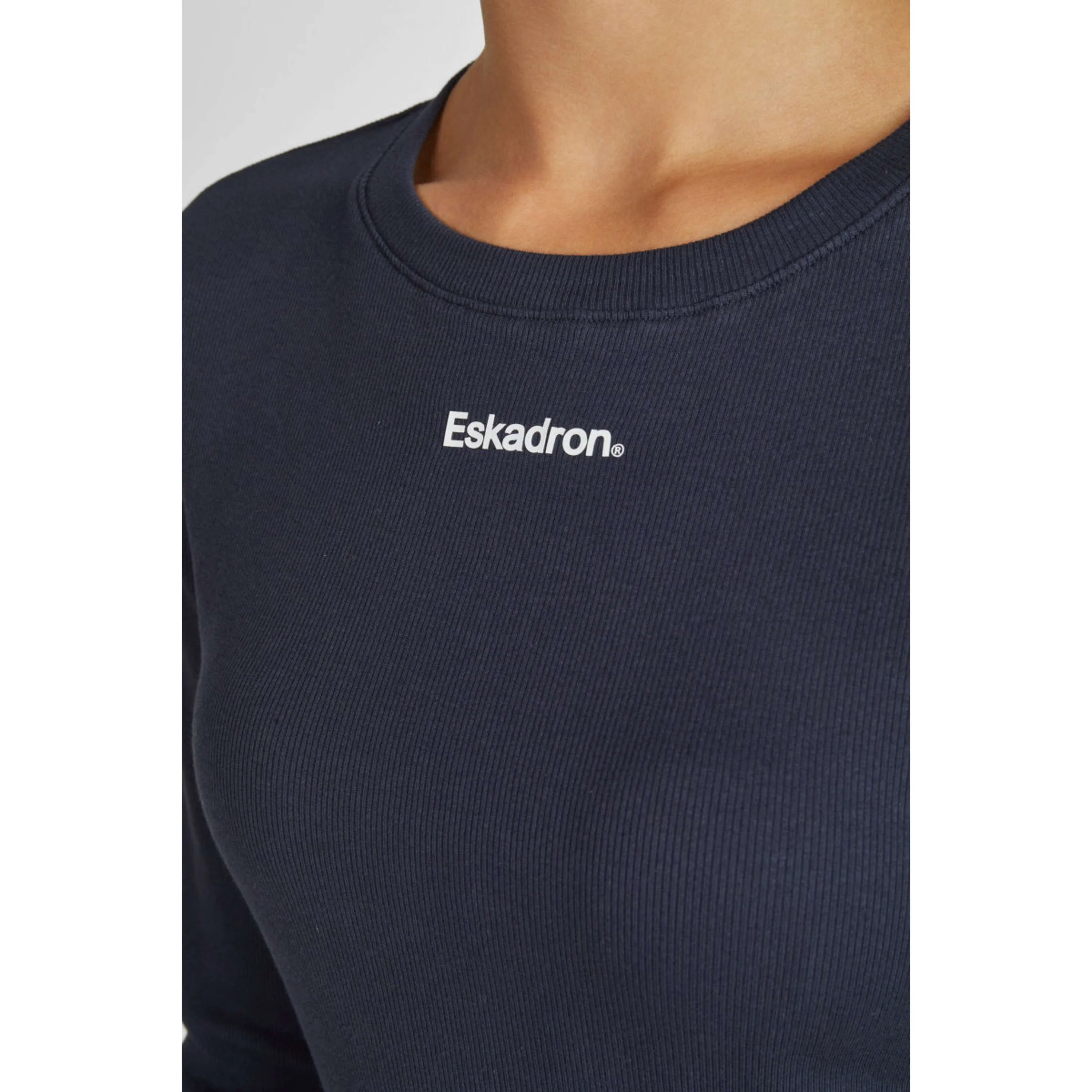 Eskadron Langarm Classic Sports Rib Navy - Image 7