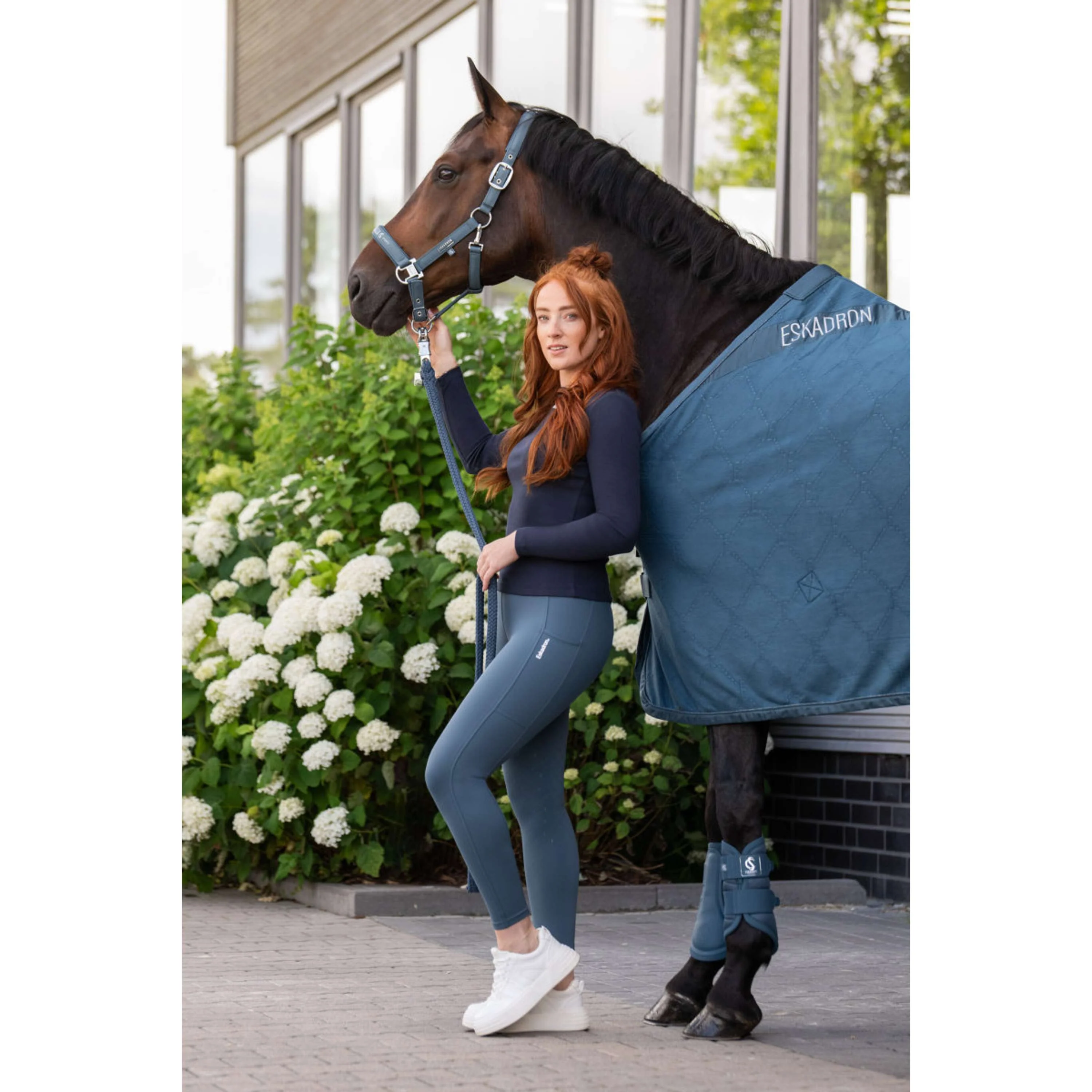 Eskadron Langarm Classic Sports Rib Navy - Image 9