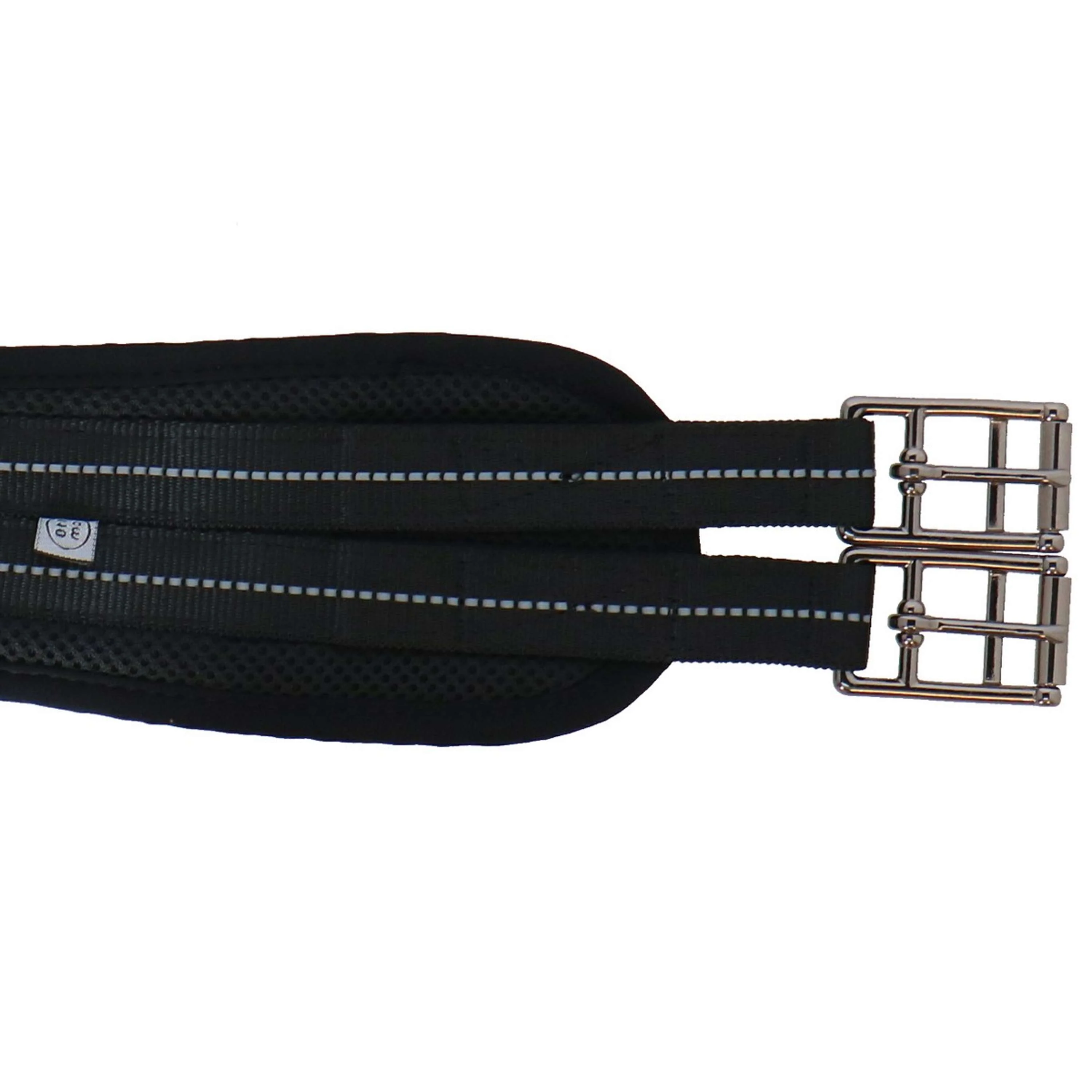 Eskadron Sattelgurt Mesh Long Schwarz - Image 5