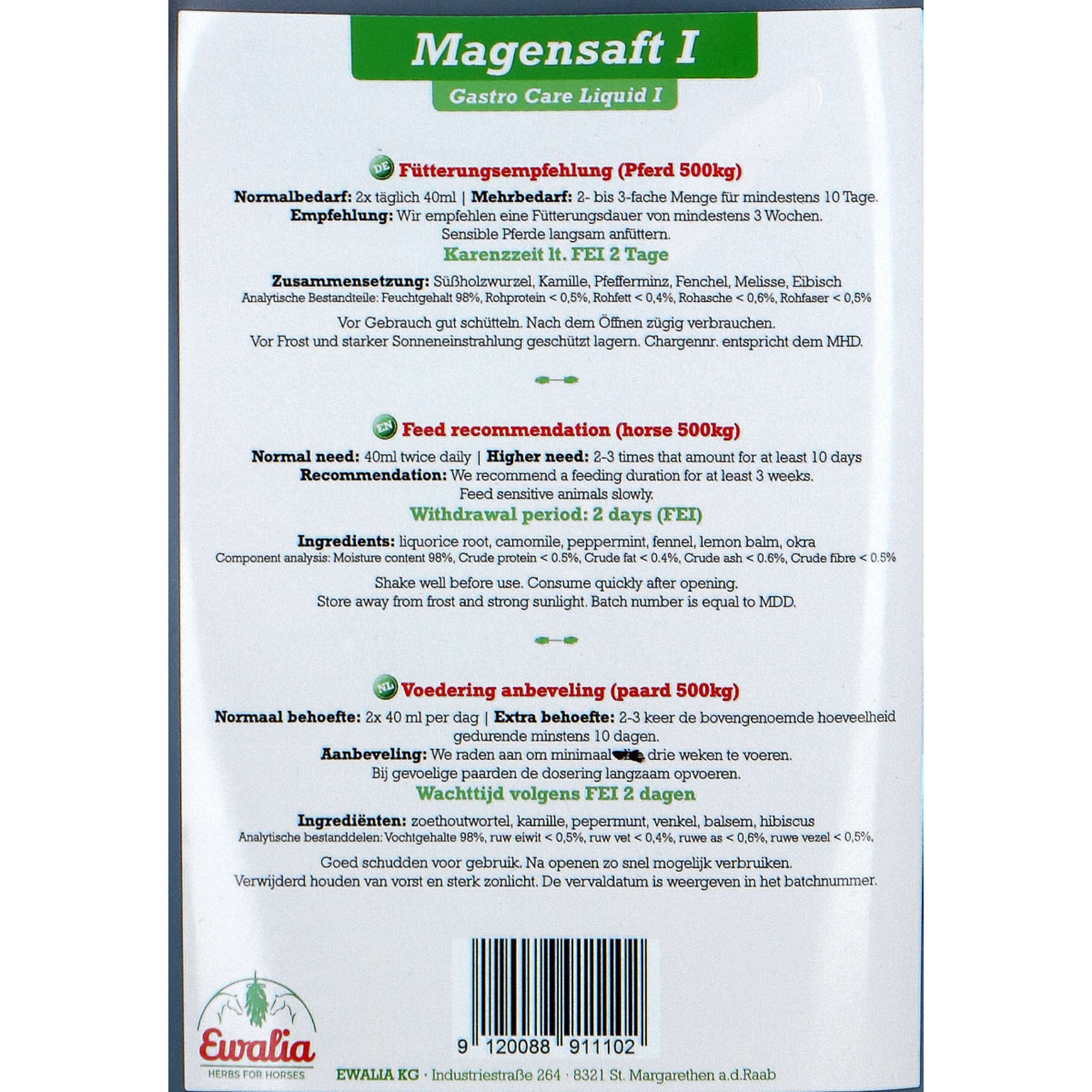 Ewalia Gastro Care Liquid I - Image 4