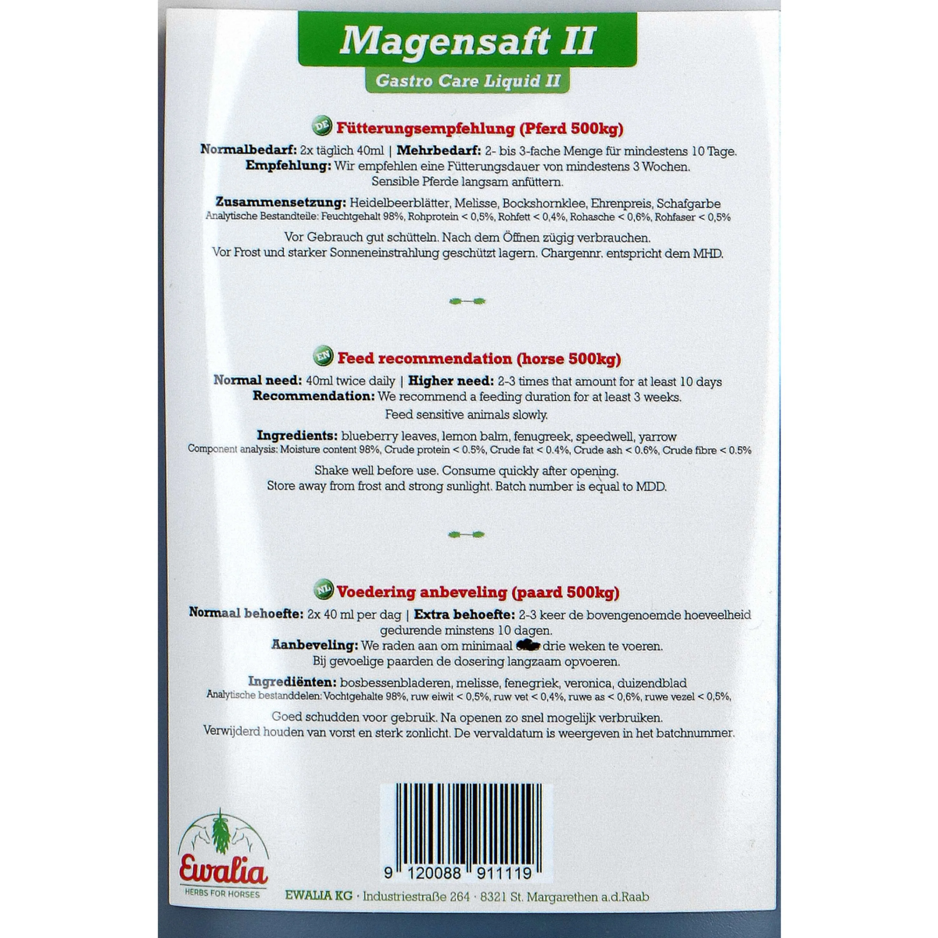 Ewalia Gastro Care Liquid II - Image 4