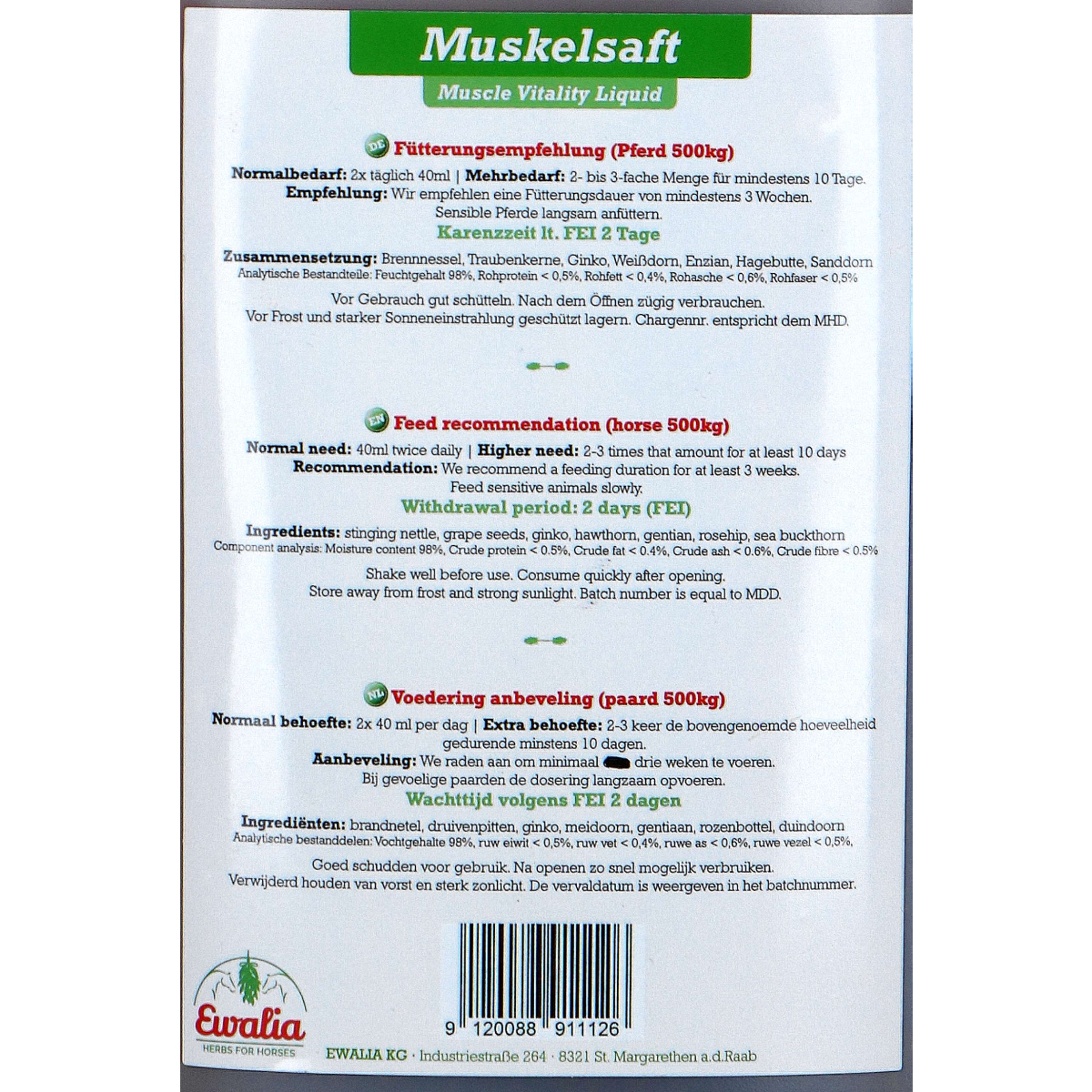 Ewalia Muscle Vitality Liquid - Image 4