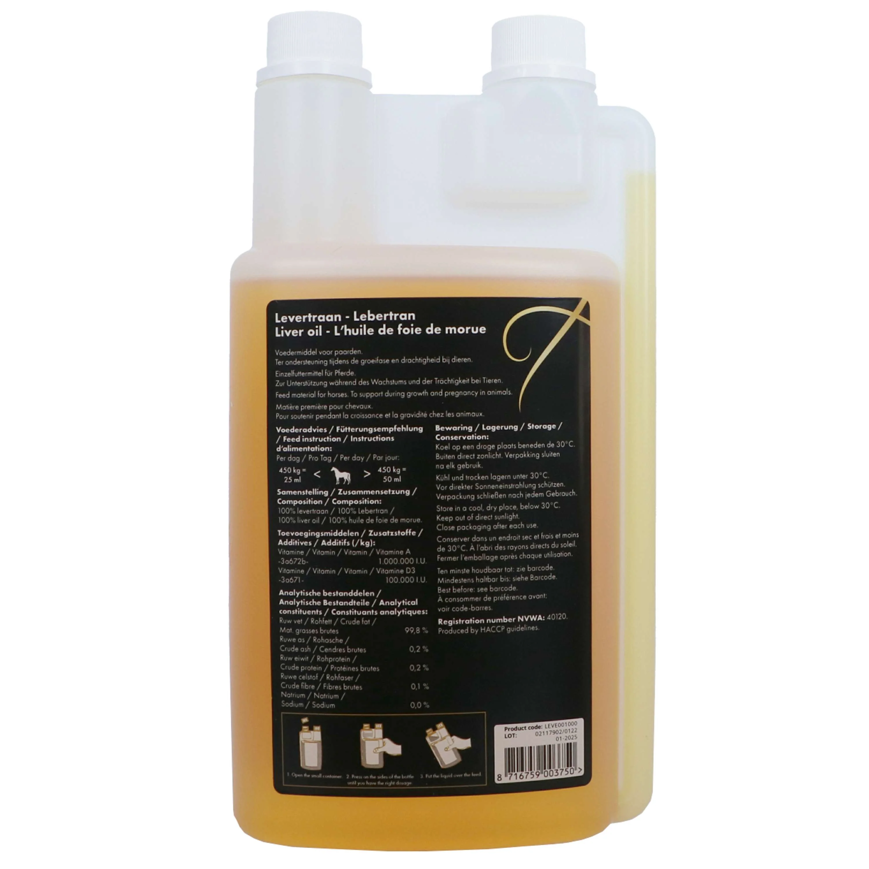 Excellent Liver Oil Lebertran Pferd - Image 3