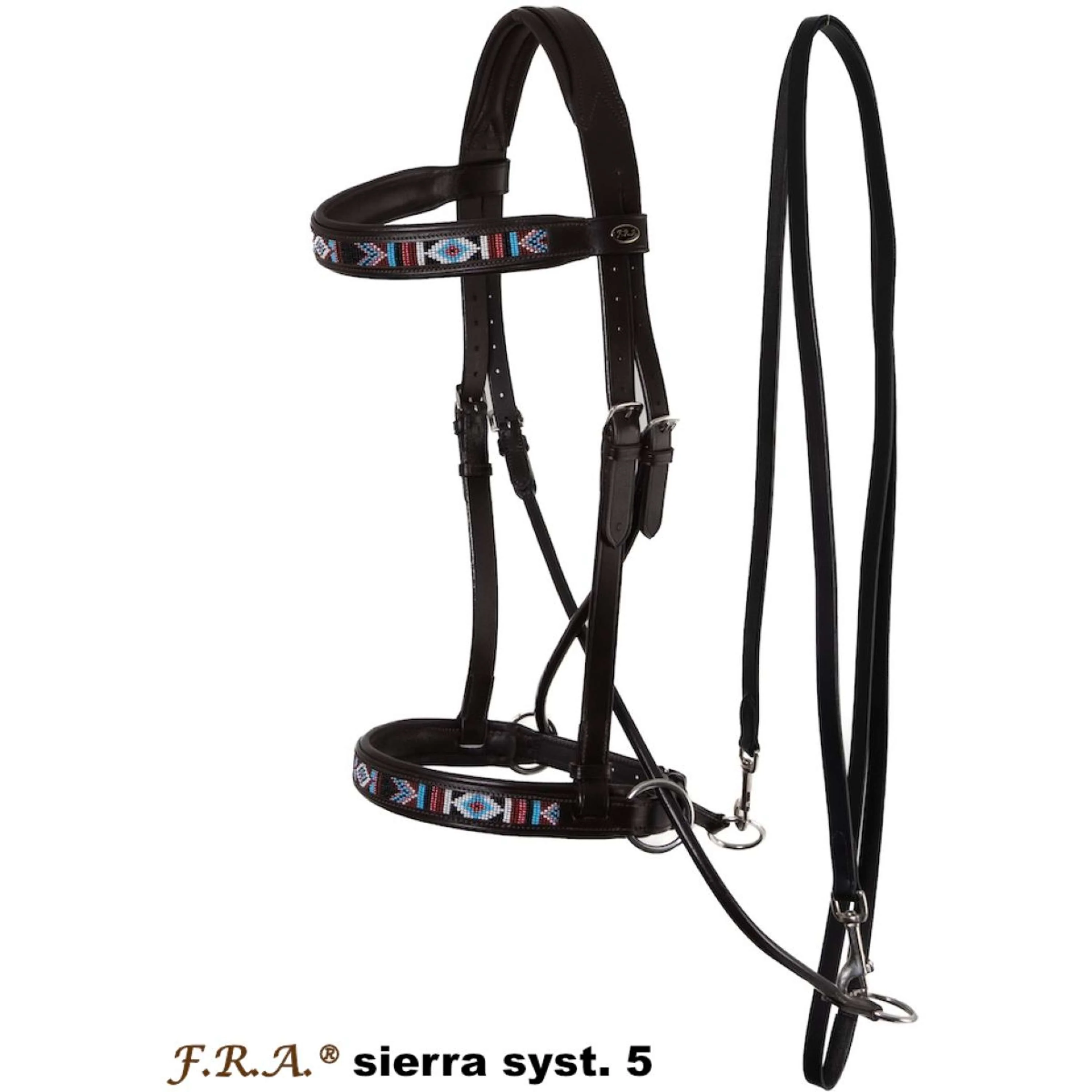 F.R.A. Gebisslose Trense sierra systeem 5 Braun