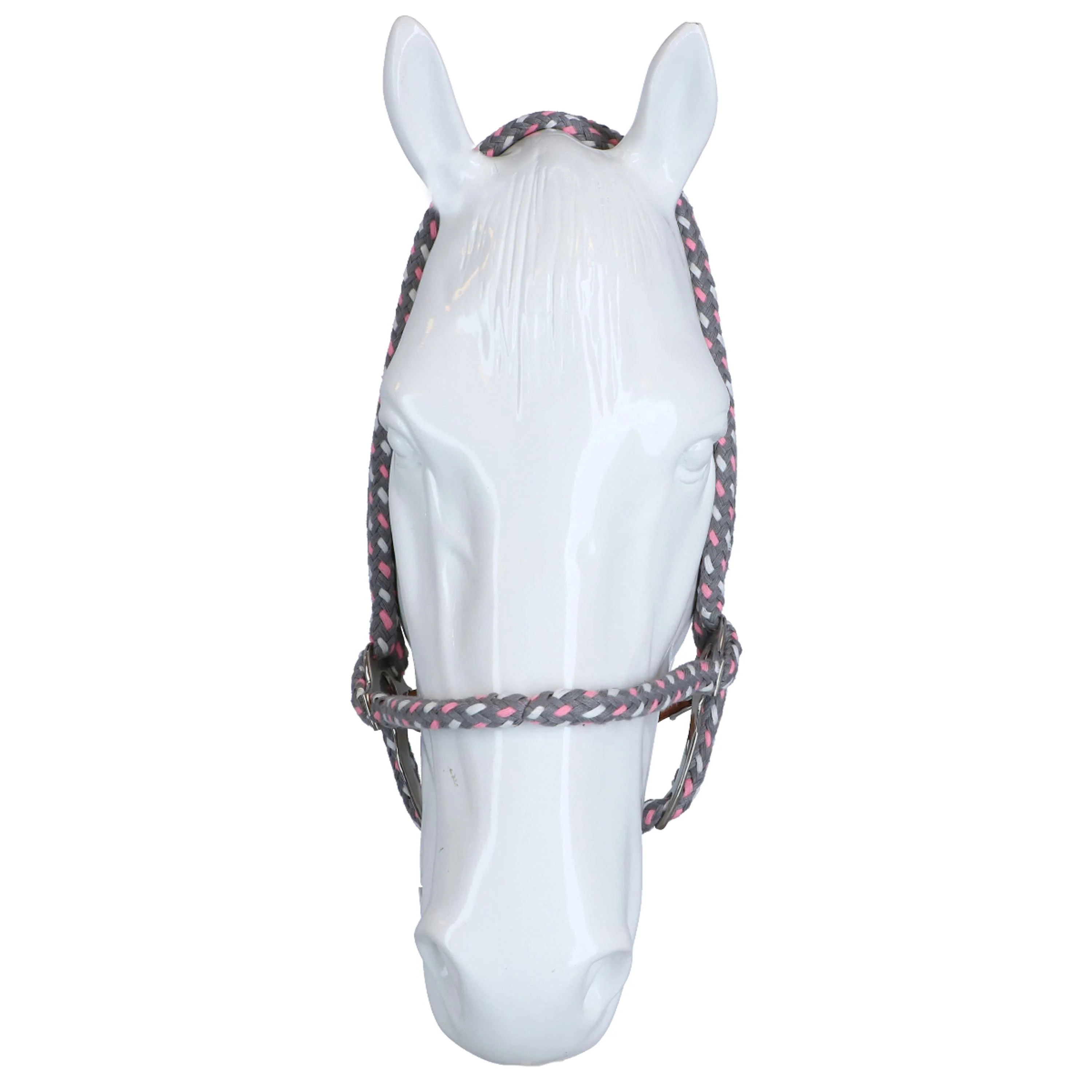 F.R.A. Hackamore Jaspis Baumwolle Rosa/grau/weiß - Image 3
