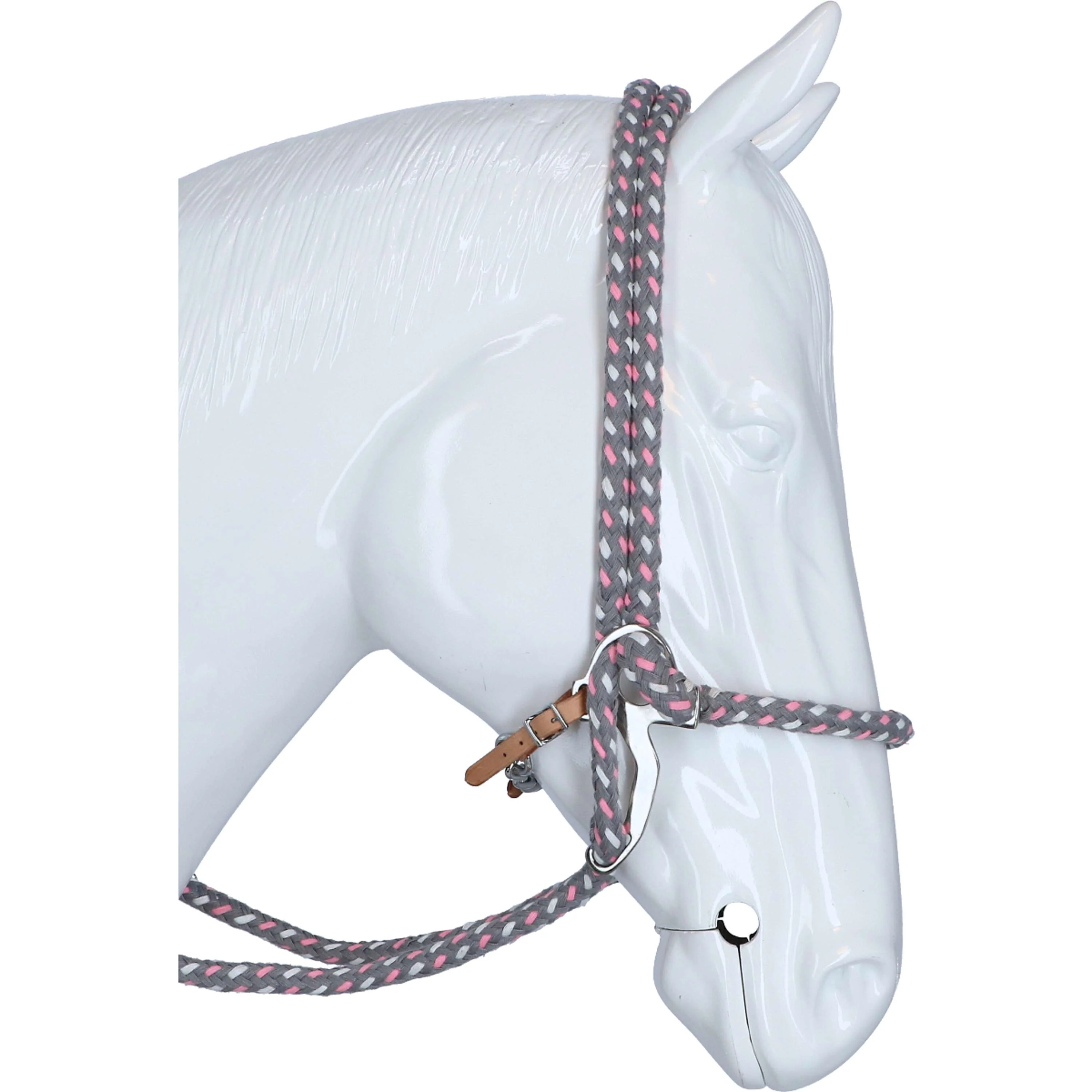 F.R.A. Hackamore Jaspis Baumwolle Rosa/grau/weiß - Image 4