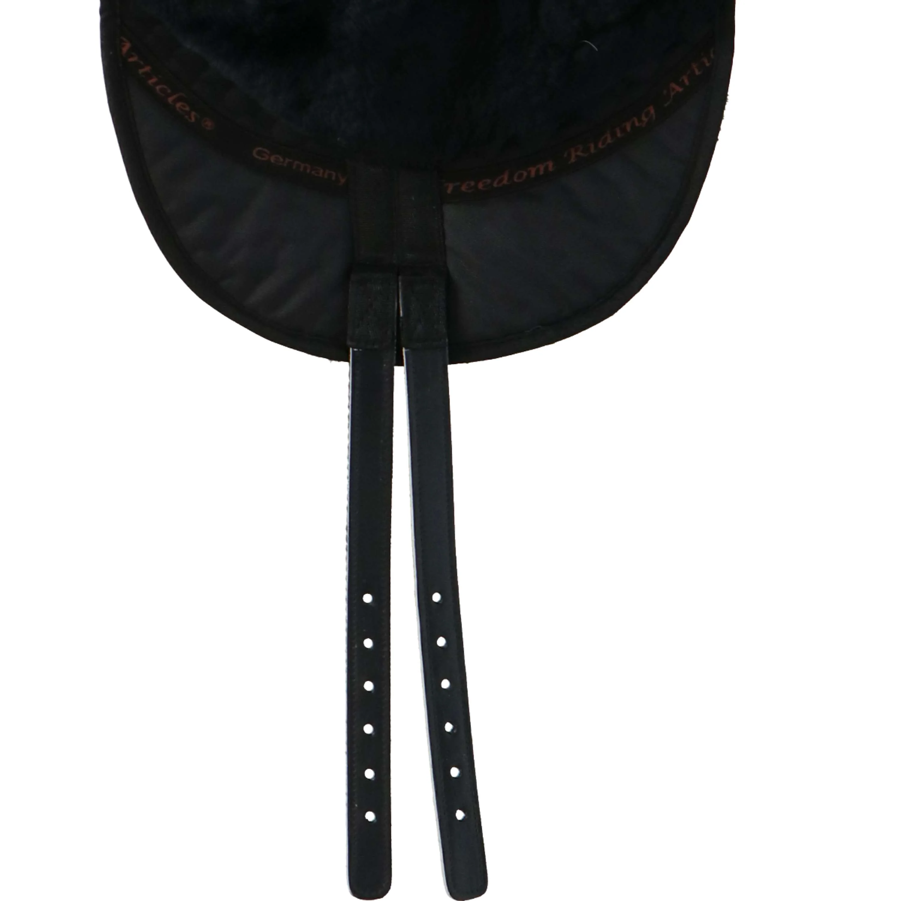 F.R.A. Reitkissen Macon Extra Merino Pauschen und Einschubtaschen mit Einlagen Schwarz - Image 4