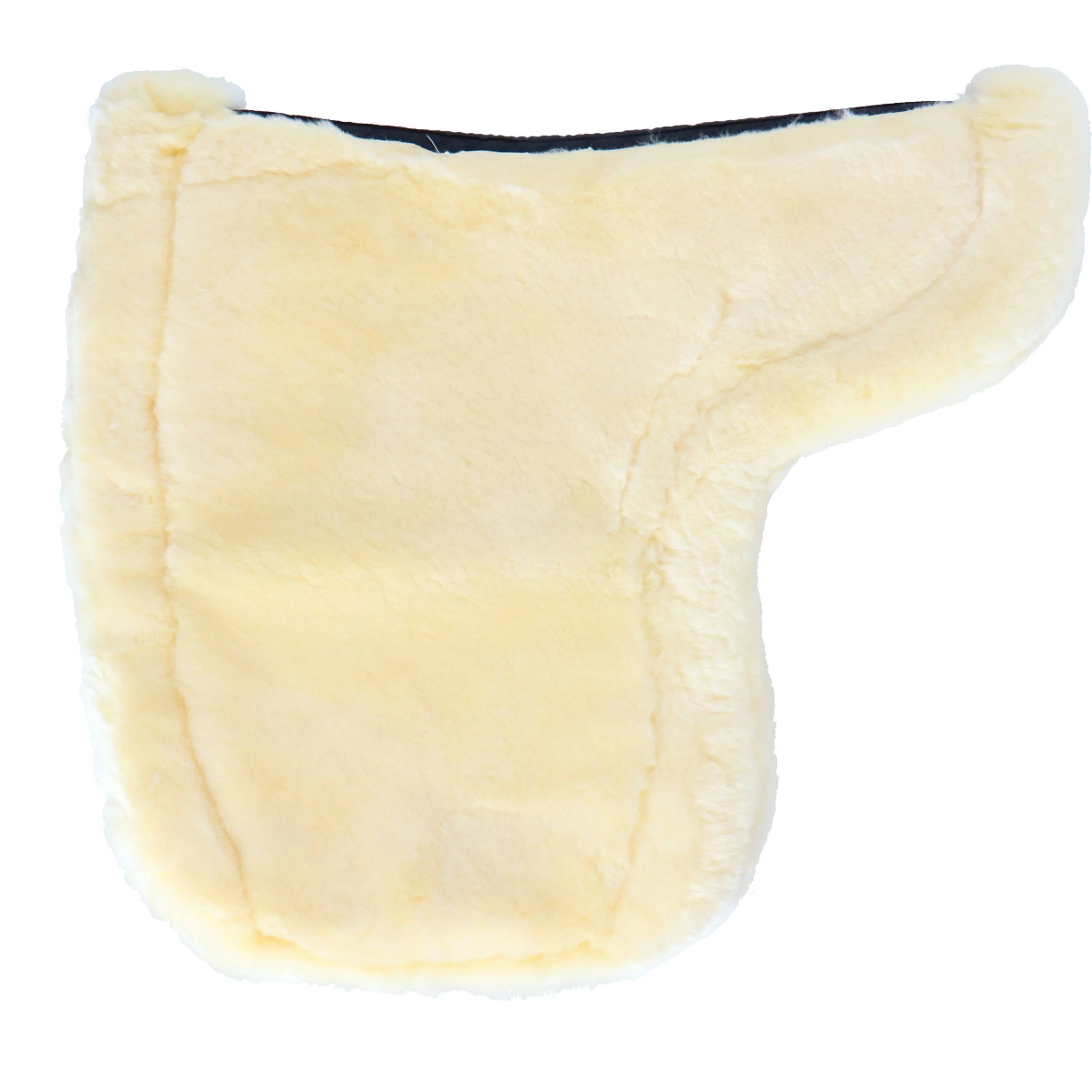 F.R.A. Schabracke De Luxe Dressur Vollfell Schwarz/Naturell - Image 2