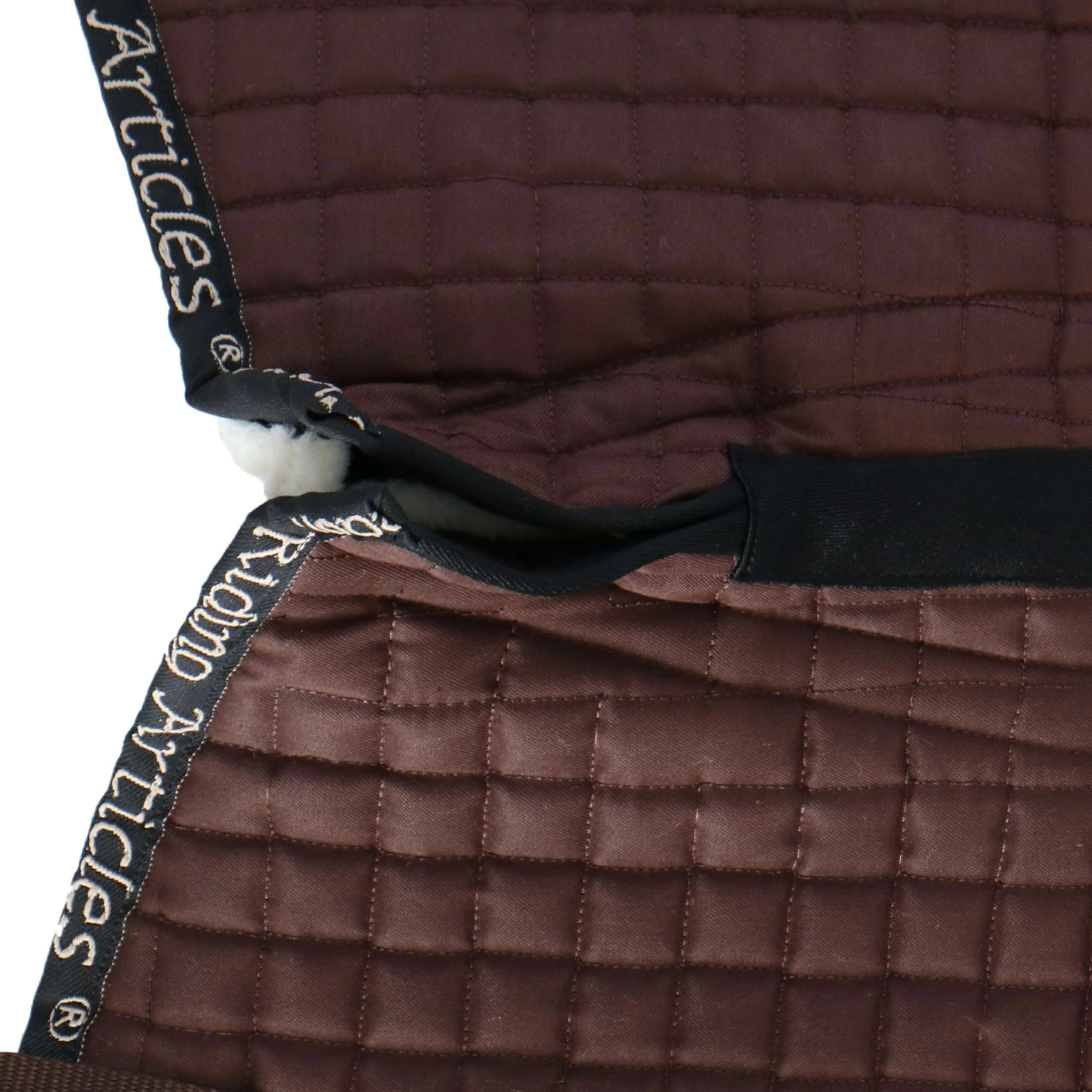 F.R.A. Schabracke Unica mit Taschen für Baumlose Satt Braun - Image 3