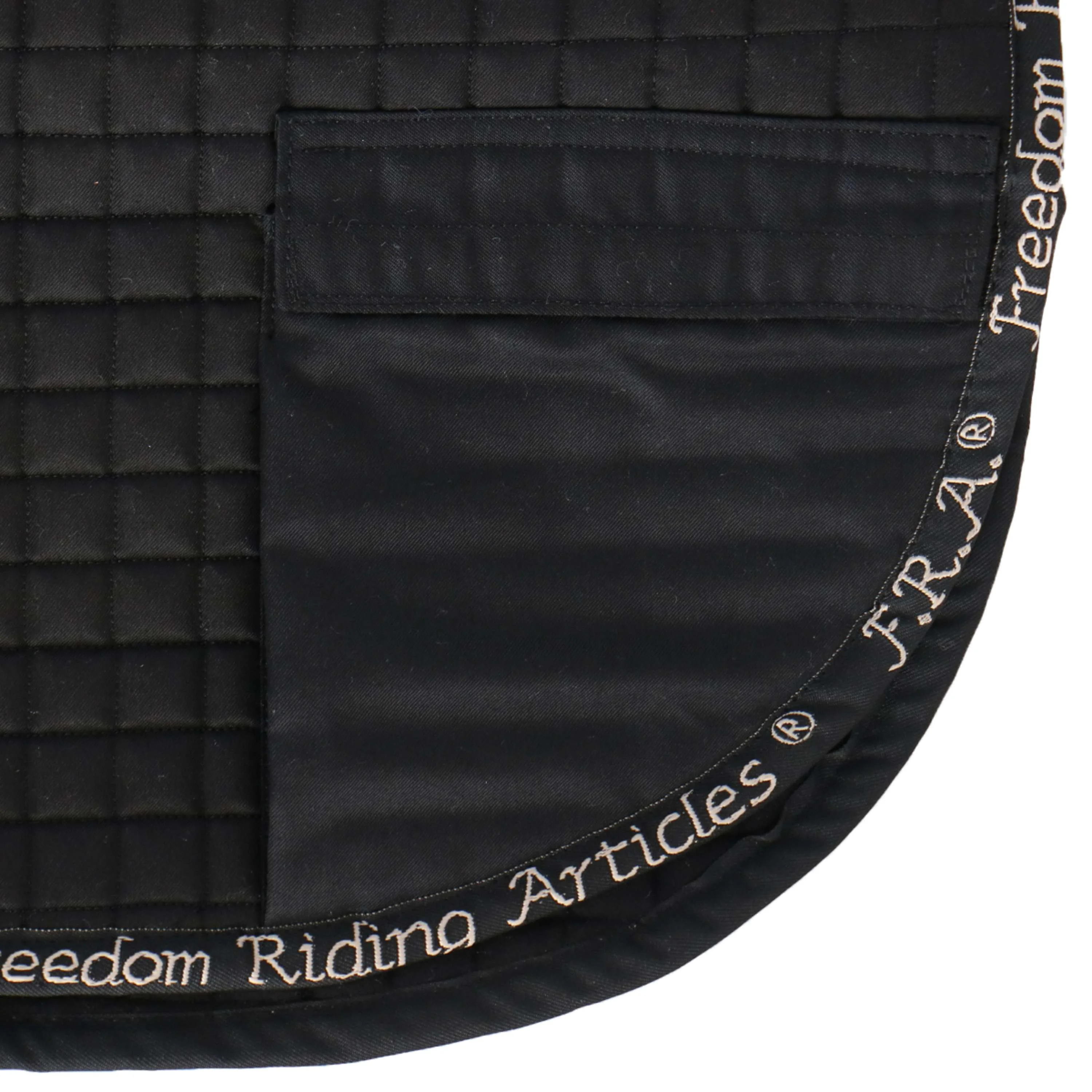 F.R.A. Schabracke Unica mit Taschen für Baumlose Satt Schwarz - Image 6