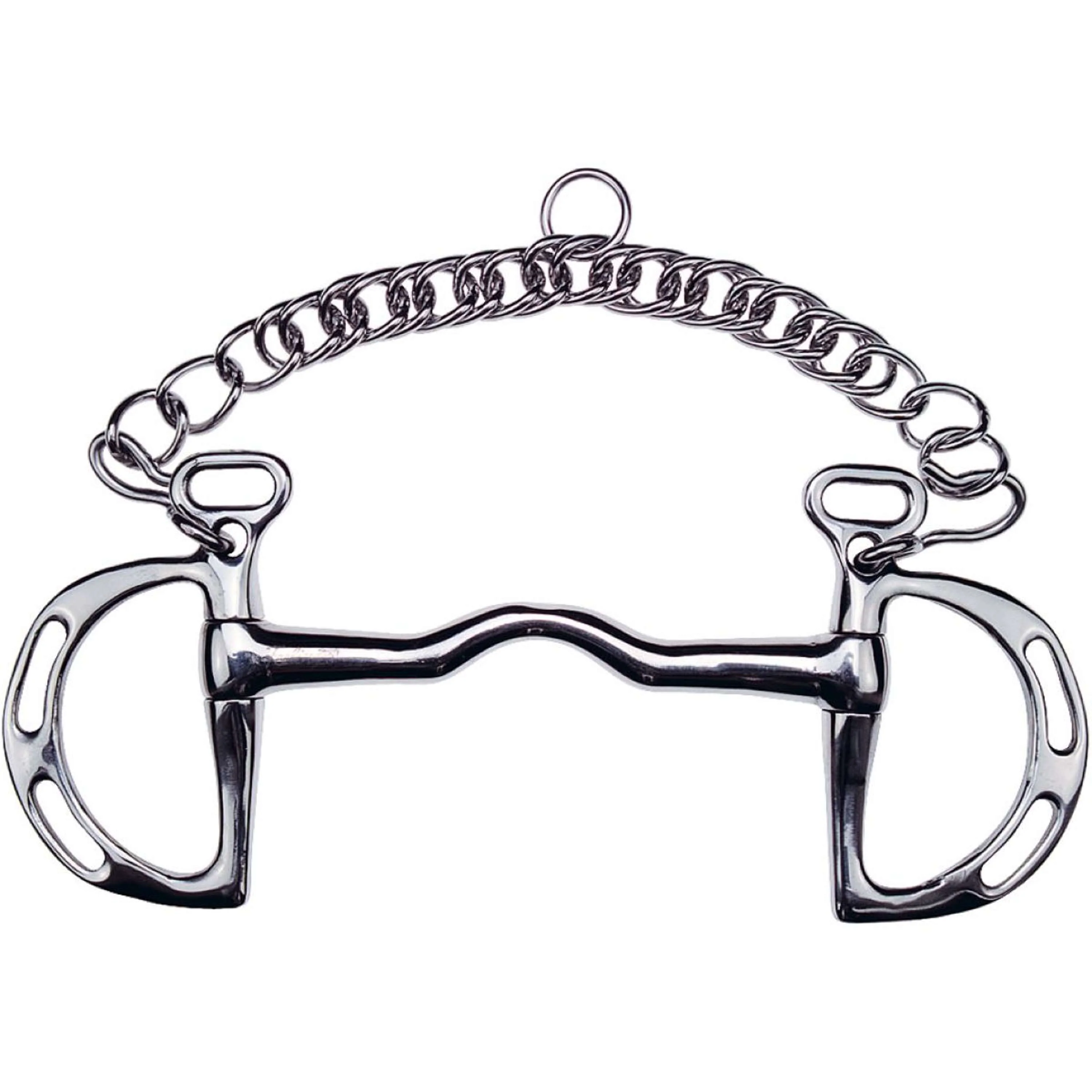 Feeling Gebiss SpringKandare Ugebrochen Spanisch Ring 65mm