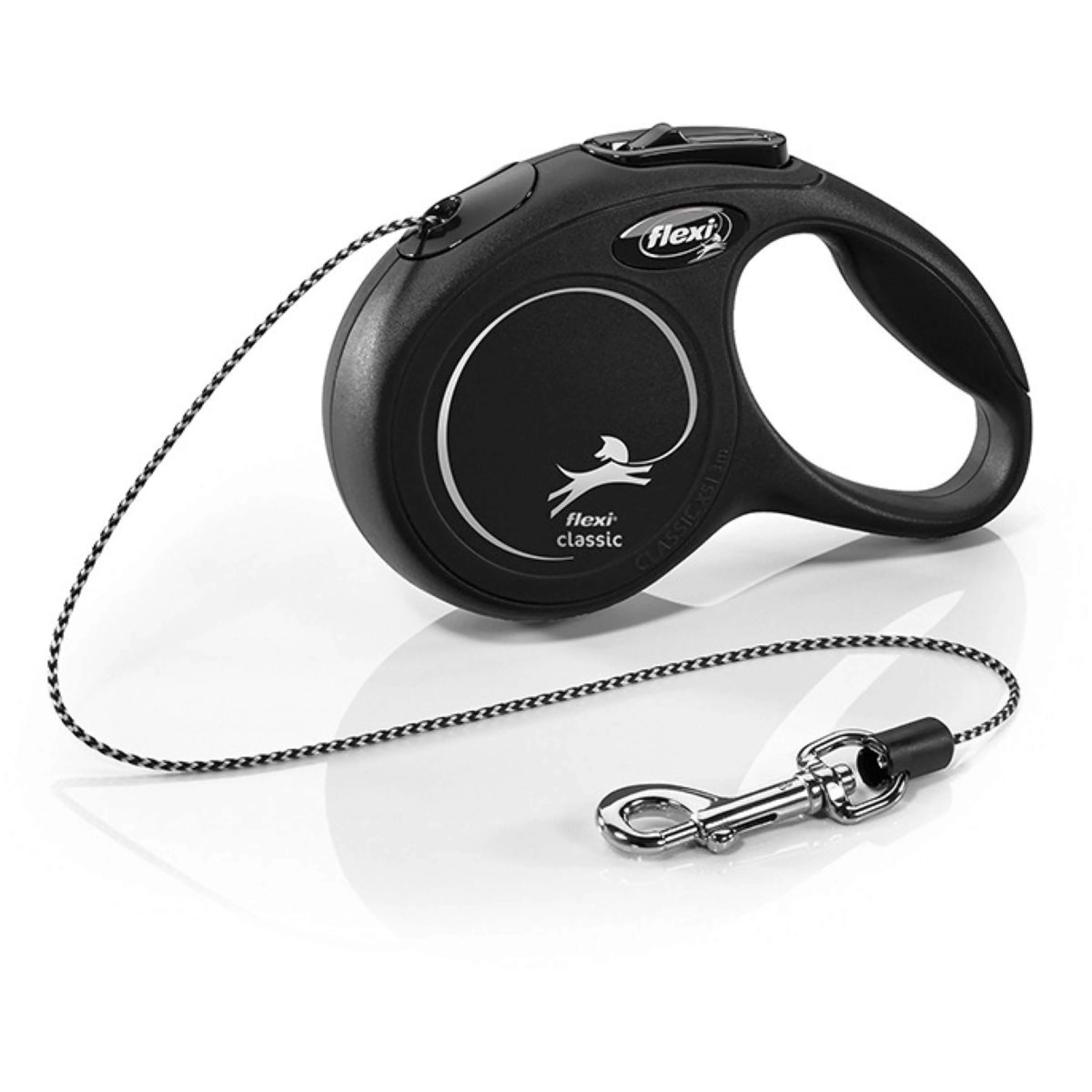 Flexi Leine New Classic Seil Schwarz - Image 3
